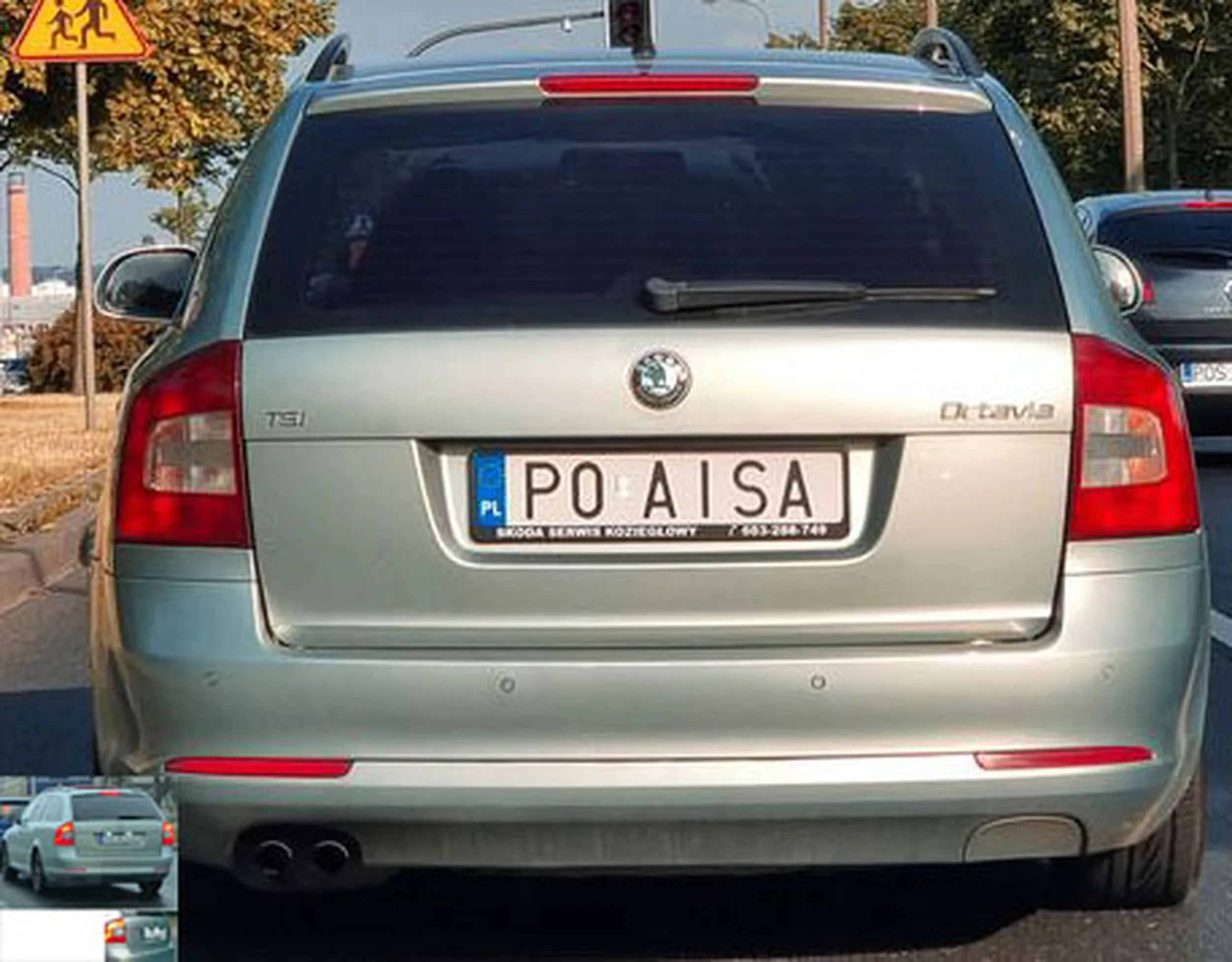 Fajny numer, blacha P0 AISA