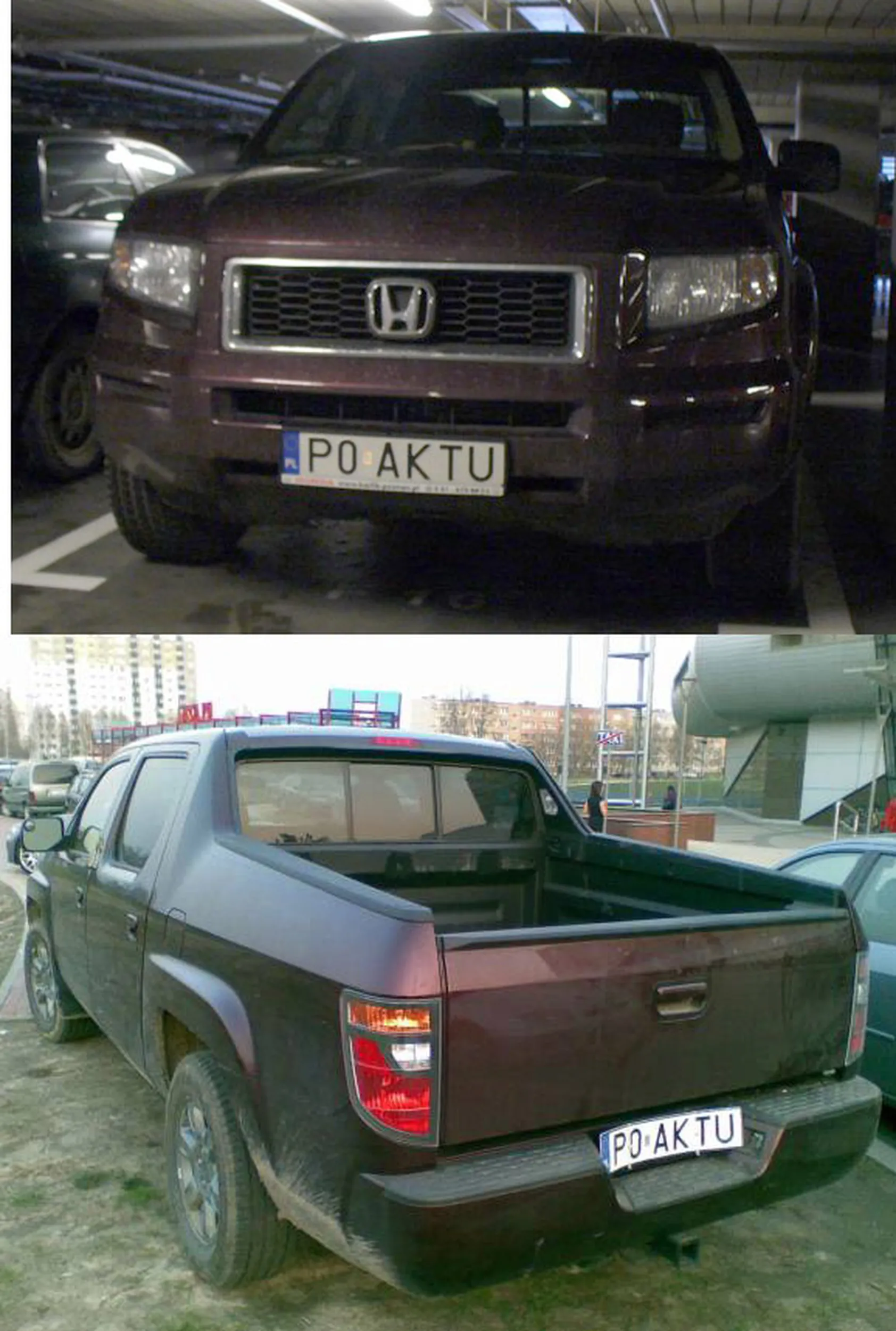 Fajny numer, blacha P0 AKTU