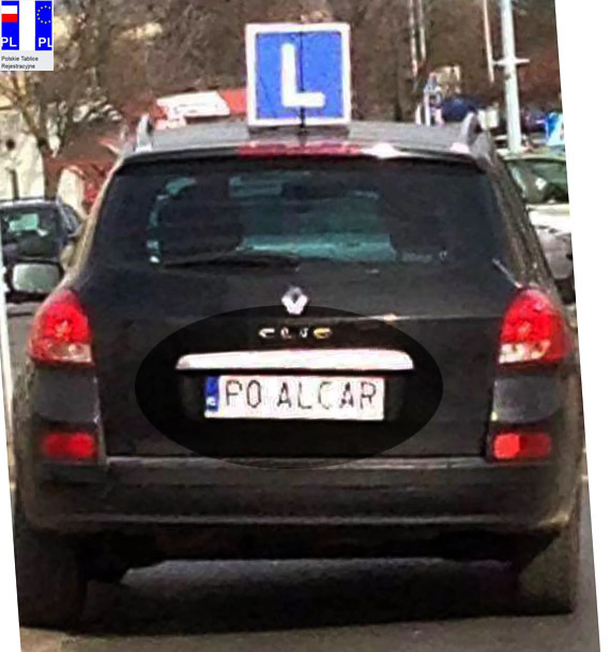 Fajny numer, blacha P0 ALCAR