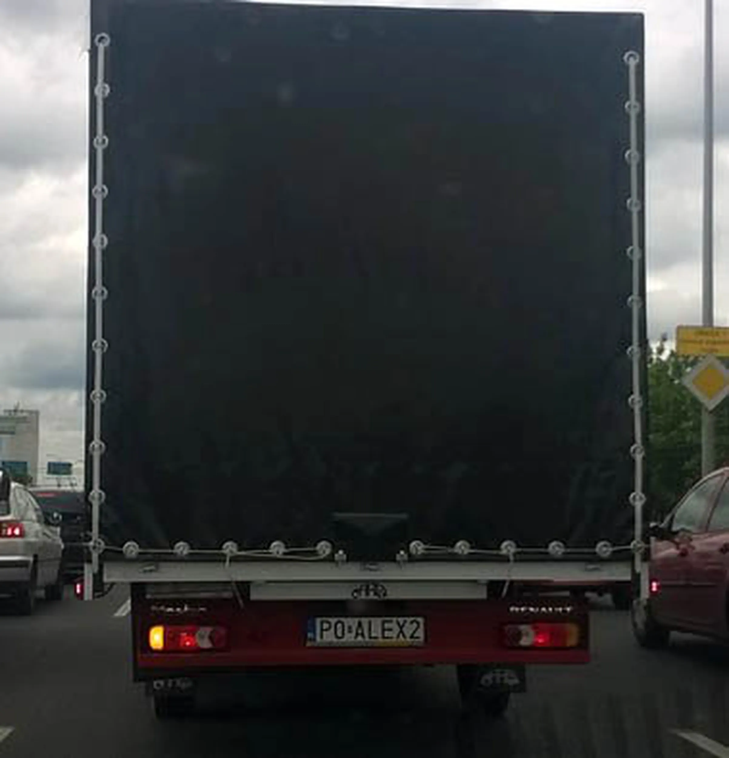 Fajny numer, blacha P0 ALEX2