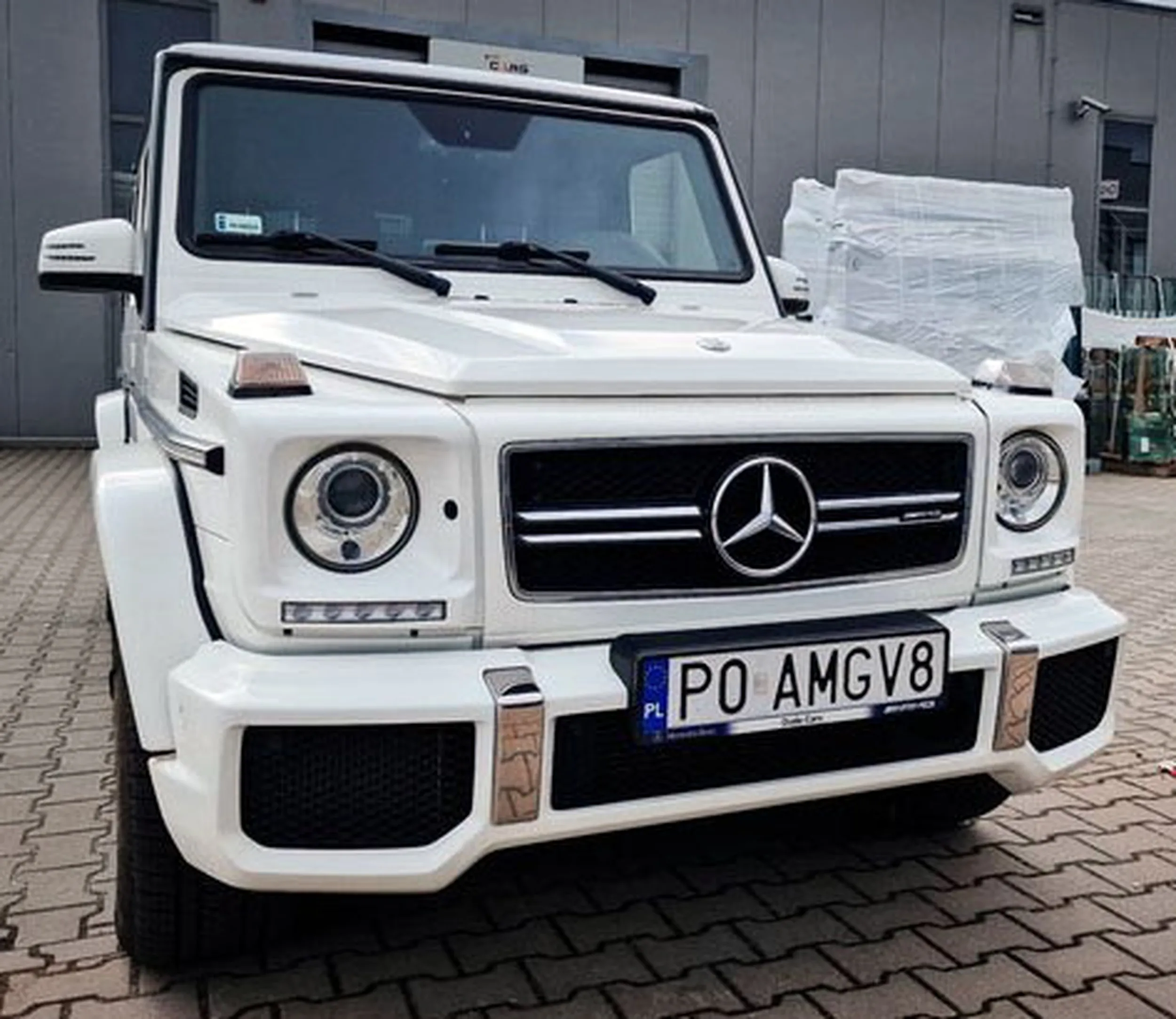 Fajny numer, blacha P0 AMGV8