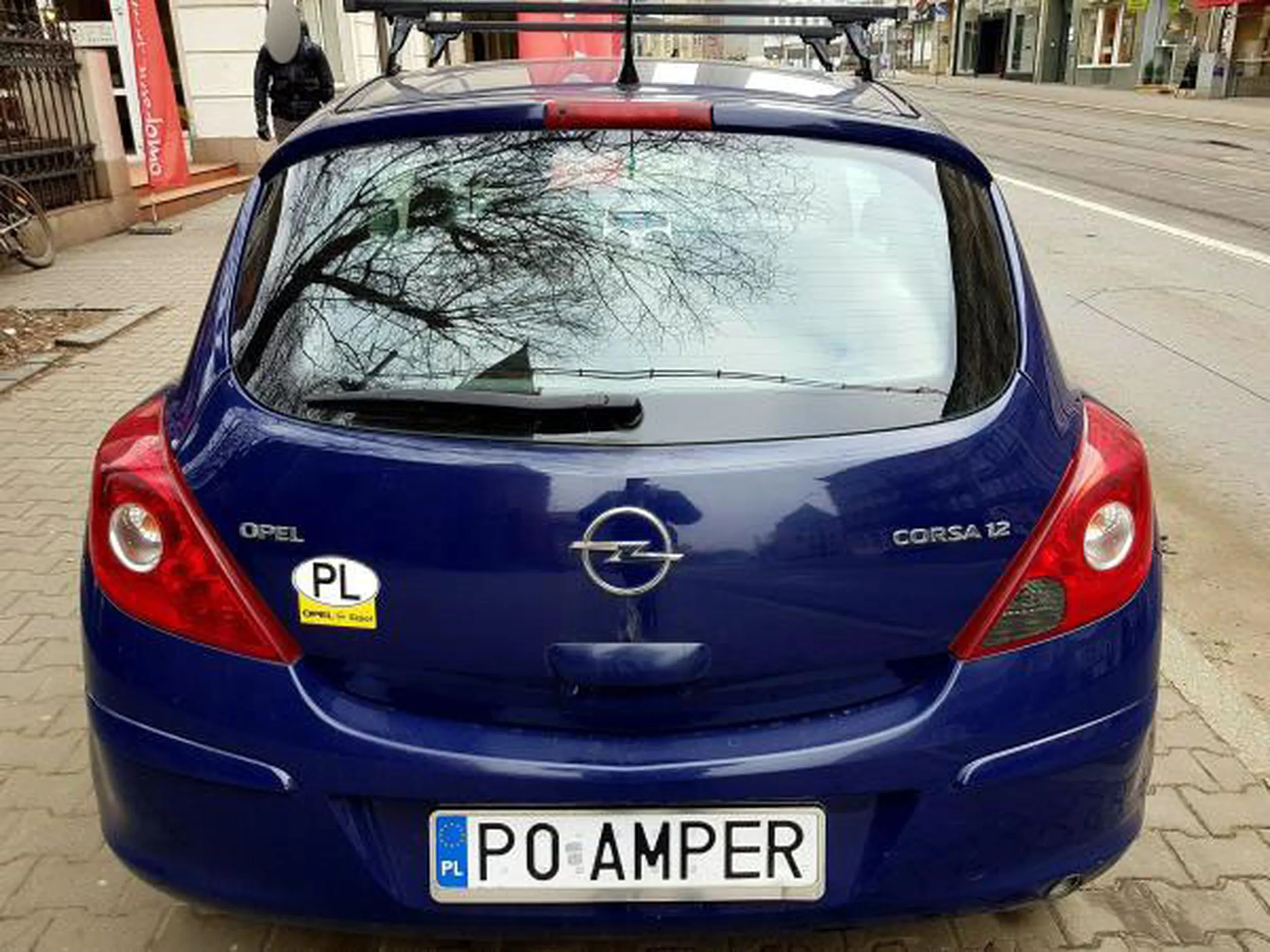 Fajny numer, blacha P0 AMPER