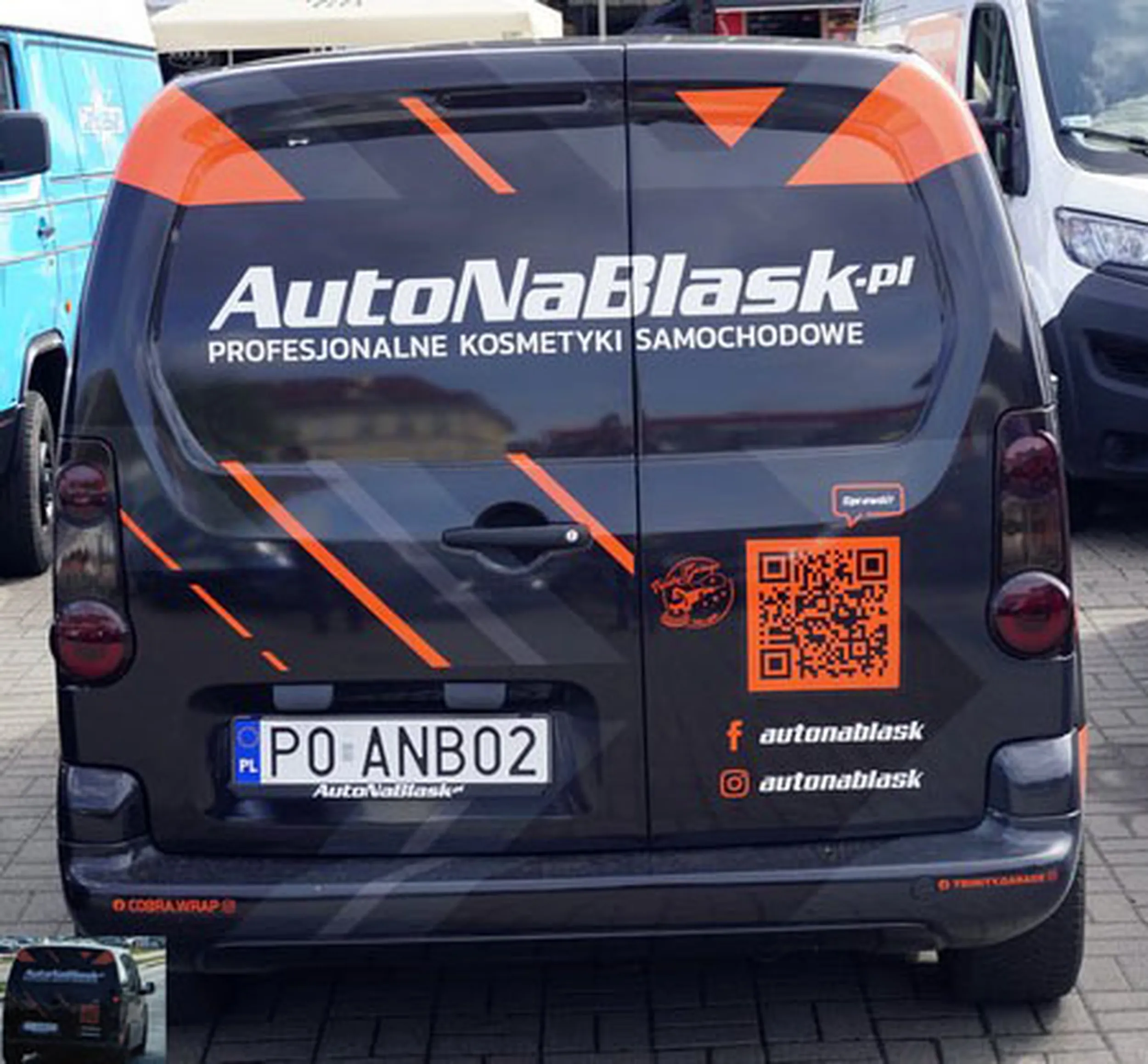 Fajny numer, blacha P0 ANB02