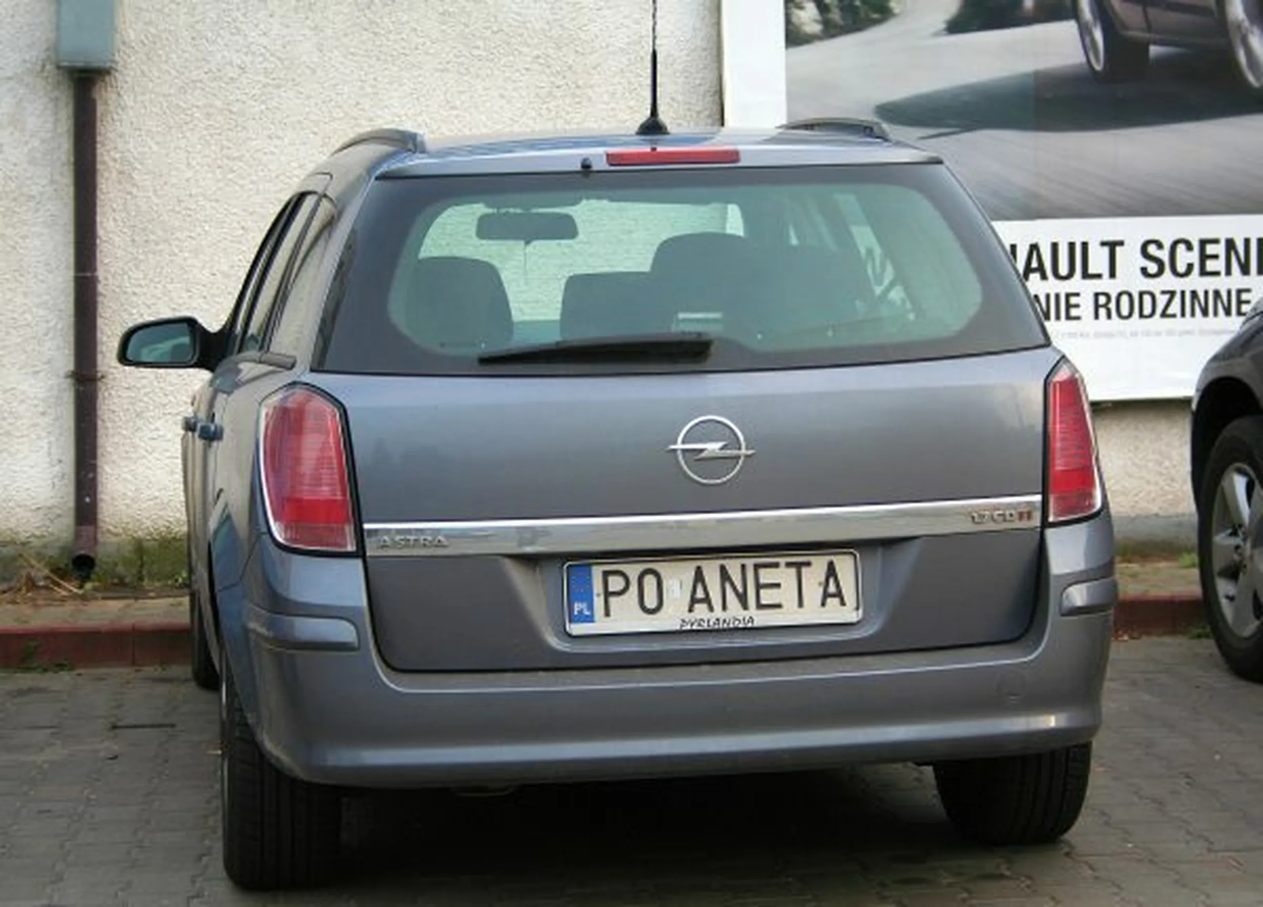 Fajny numer, blacha P0 ANETA