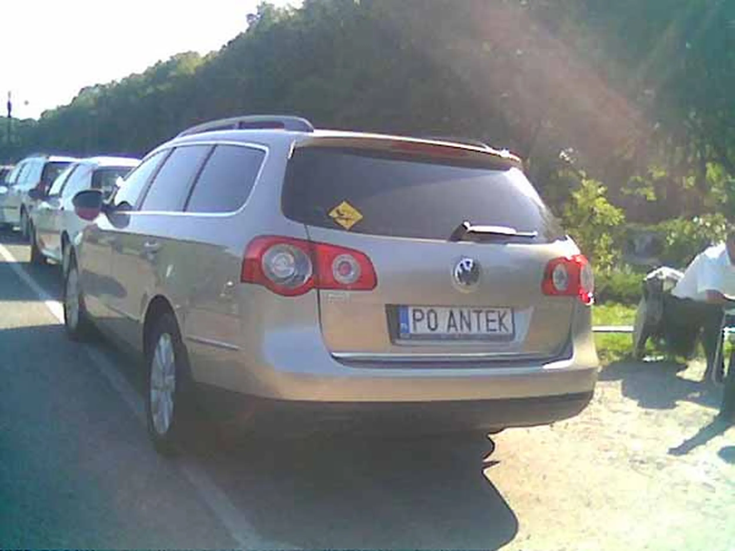 Fajny numer, blacha P0 ANTEK