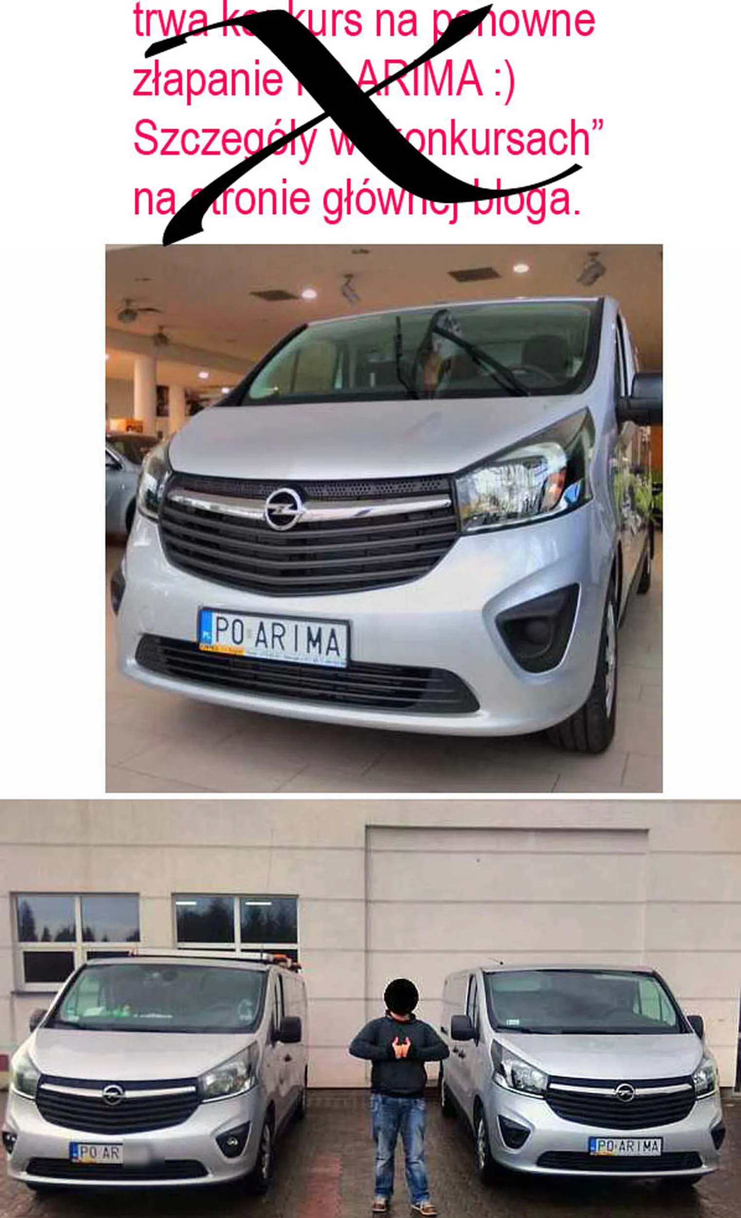 Fajny numer, blacha P0 ARIMA