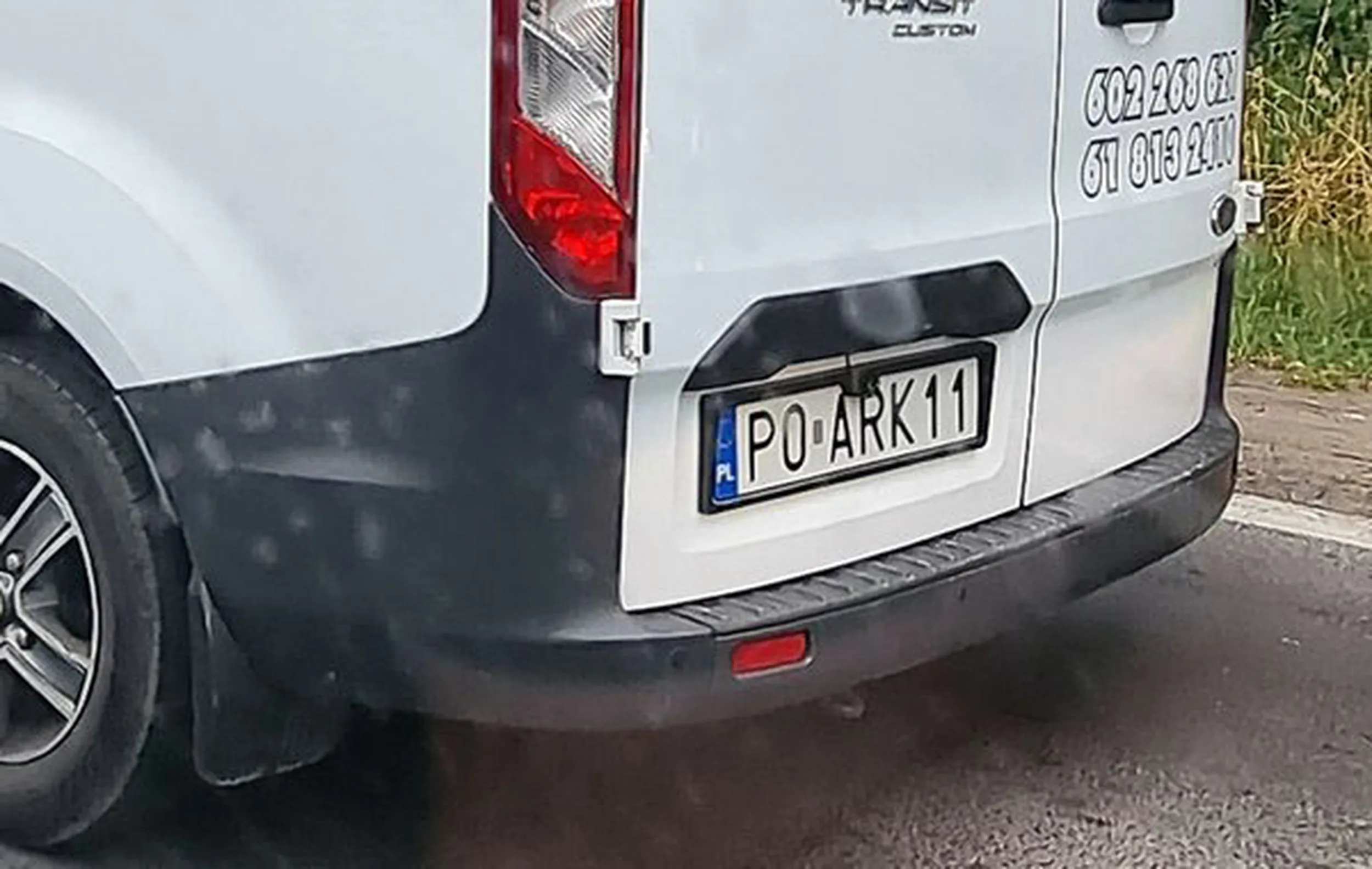 Fajny numer, blacha P0 ARK11