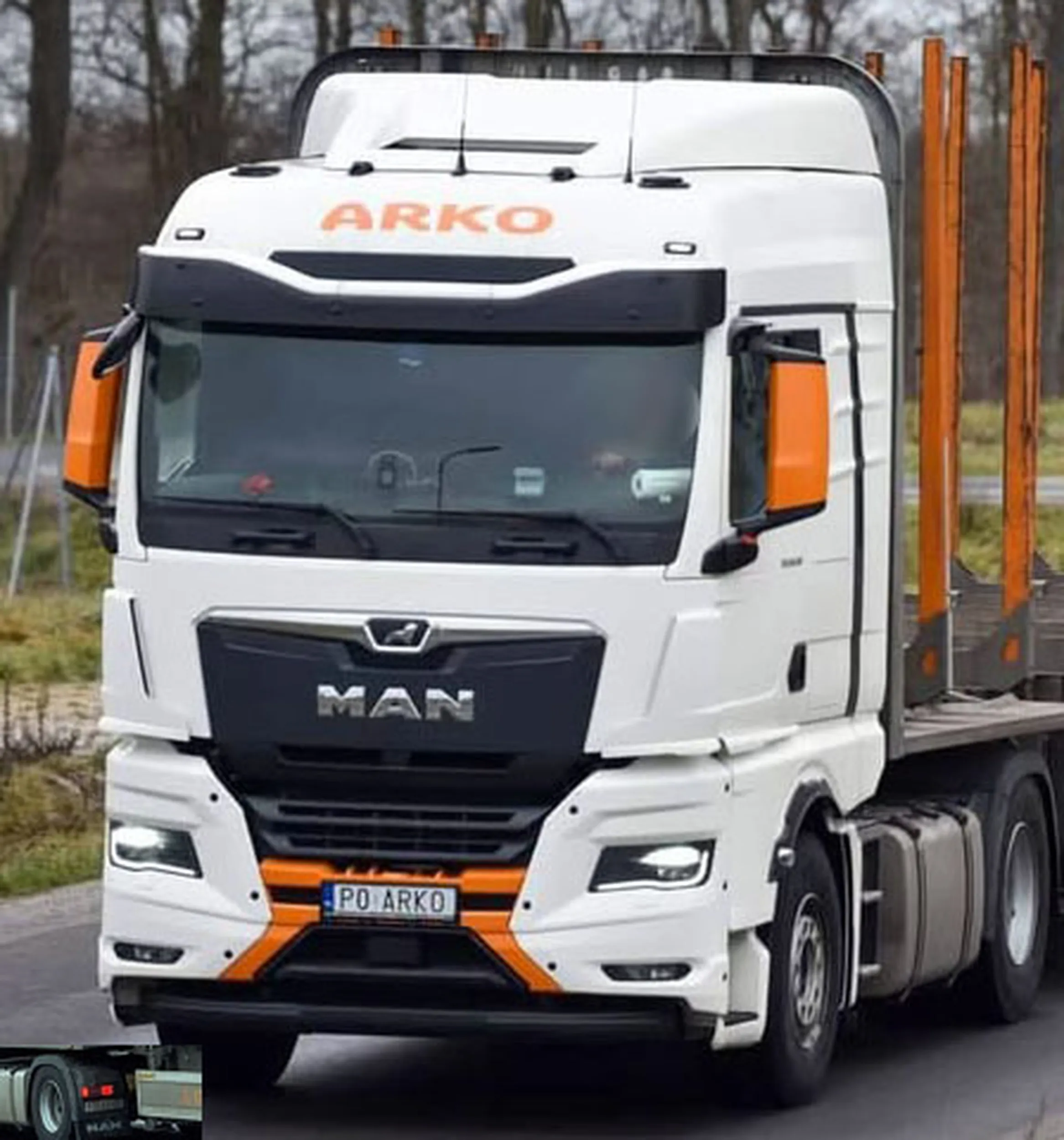 Fajny numer, blacha P0 ARKO