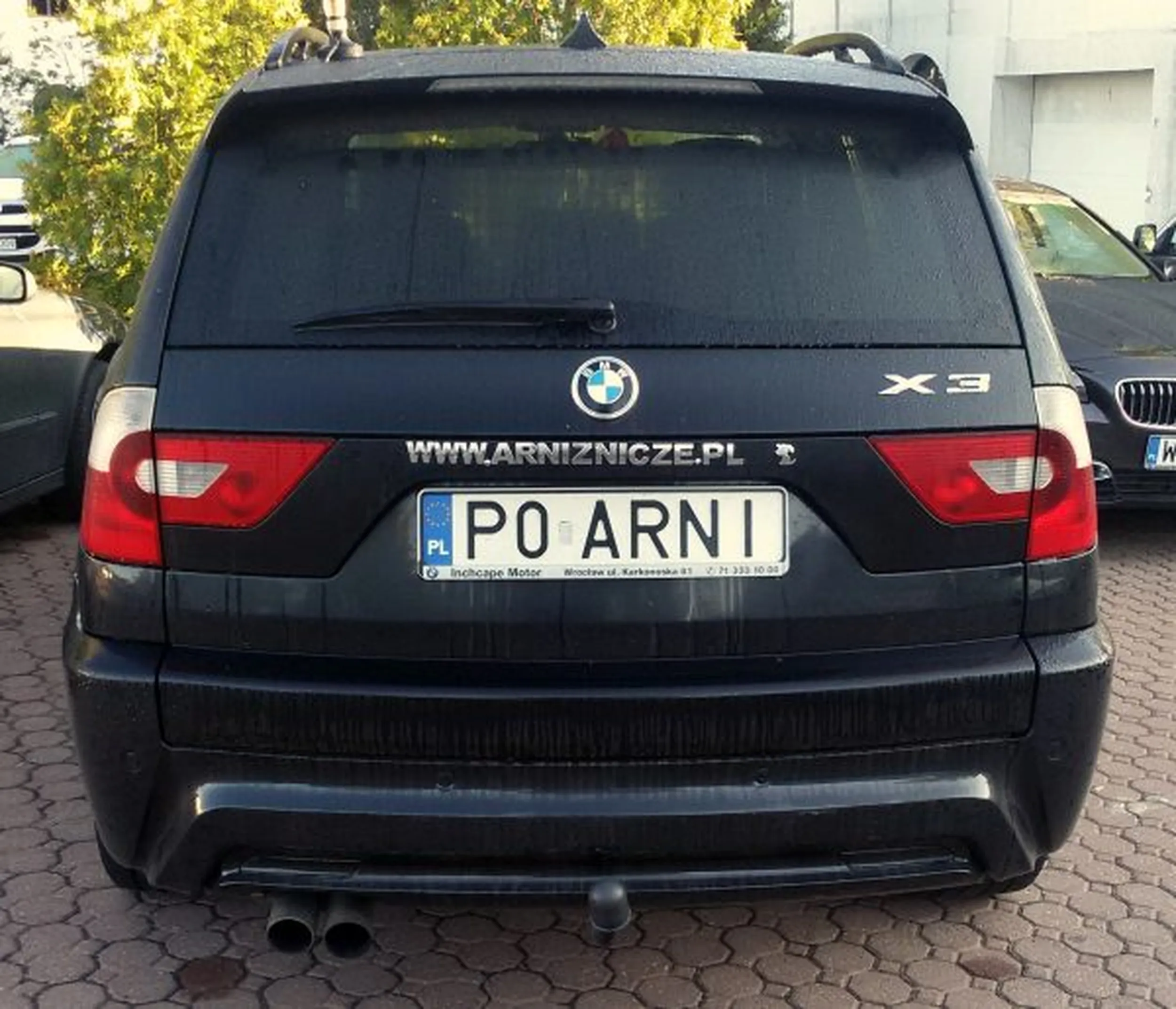 Fajny numer, blacha P0 ARNI