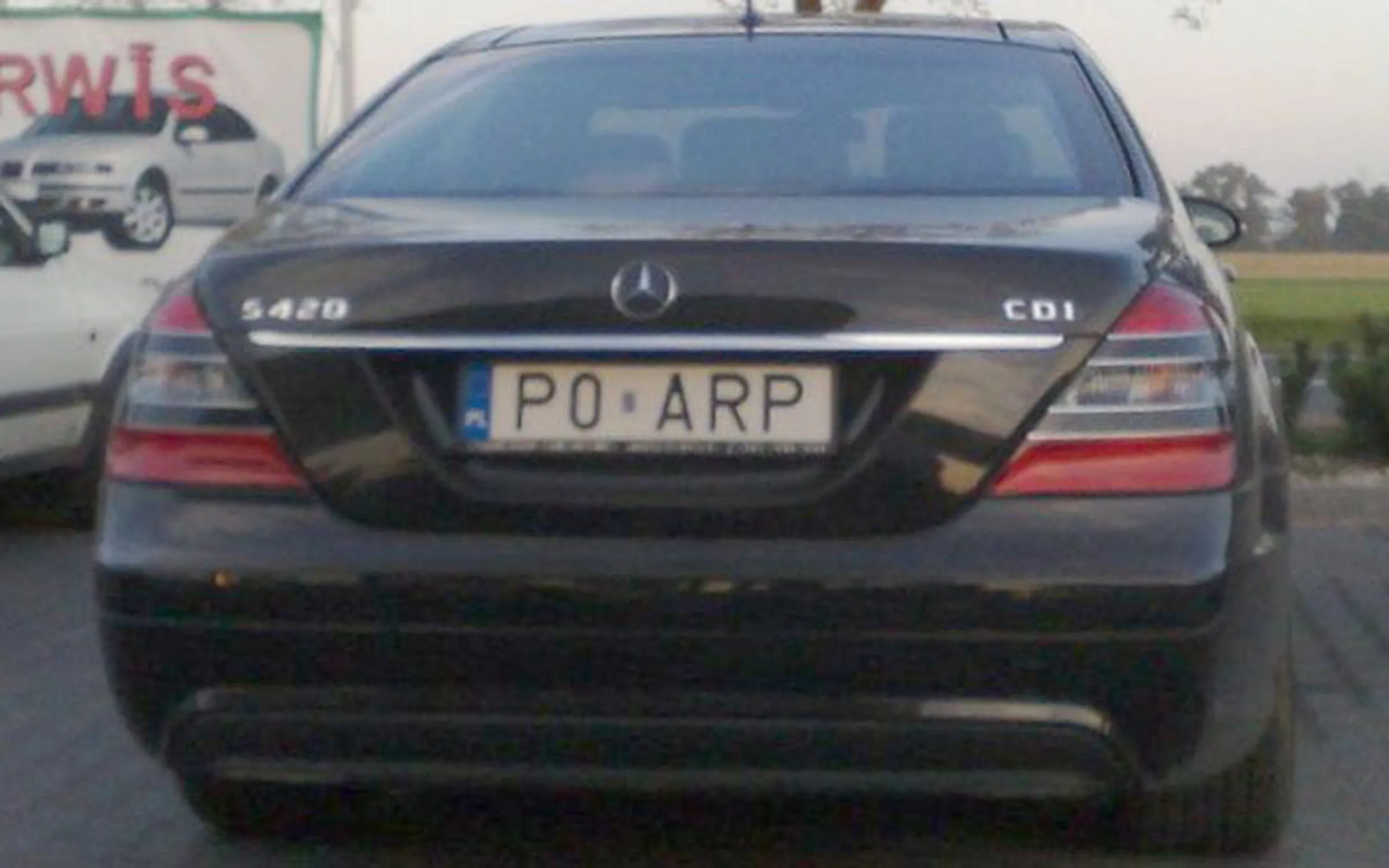 Fajny numer, blacha P0 ARP