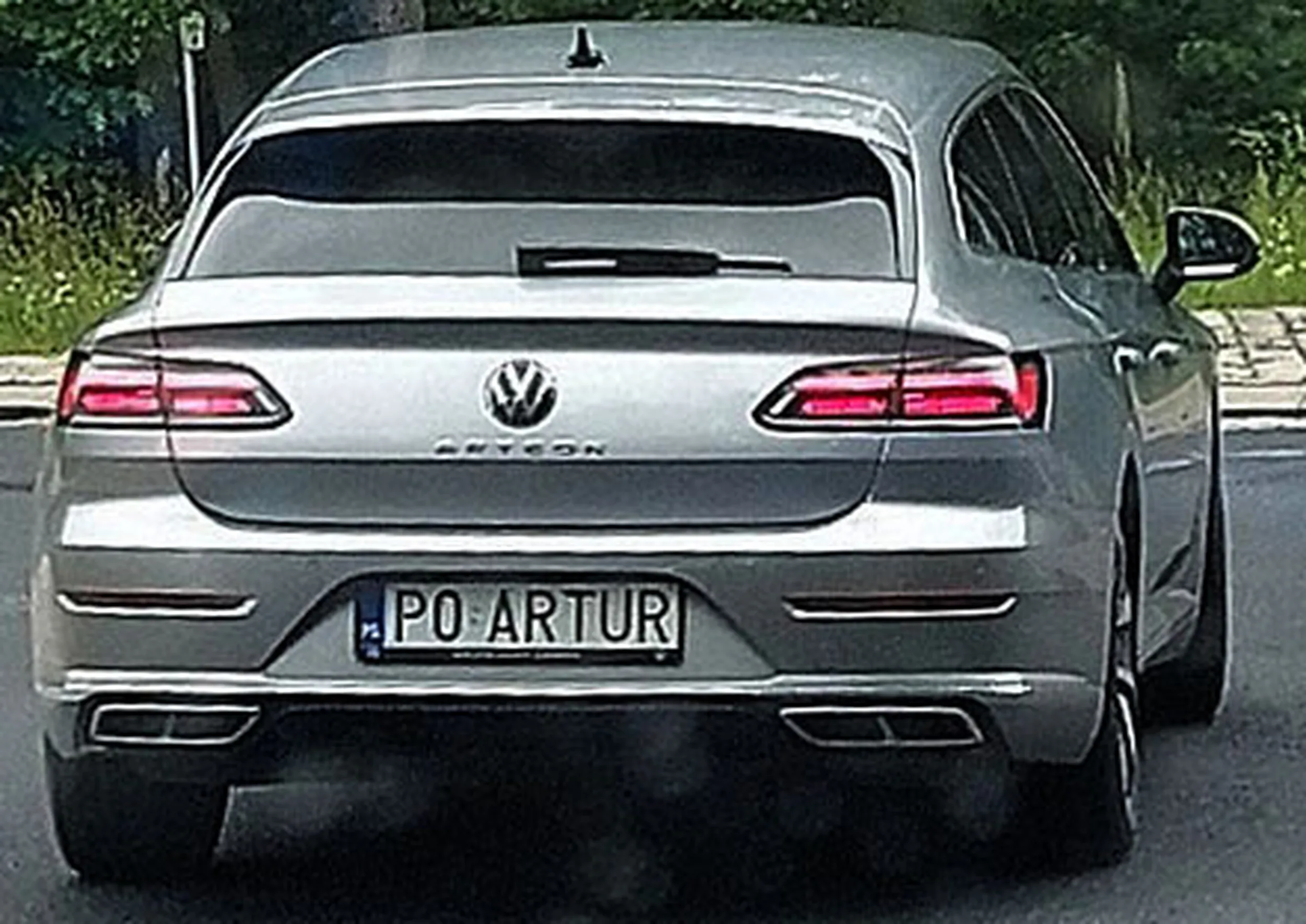 Fajny numer, blacha P0 ARTUR