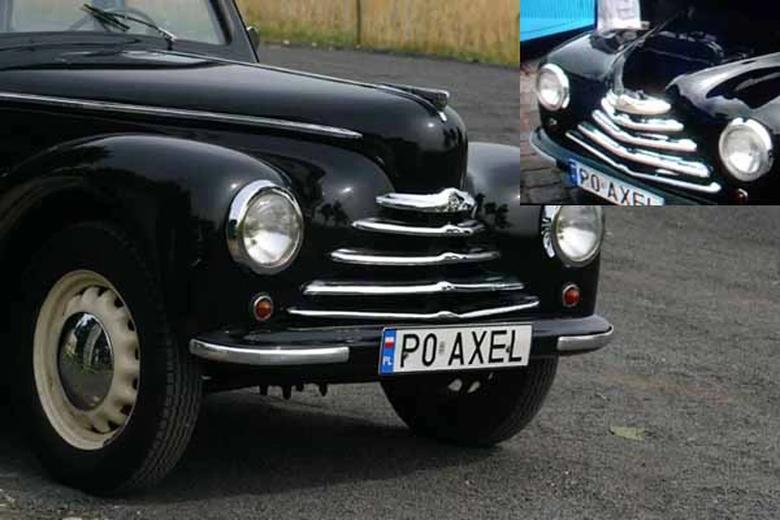 Fajny numer, blacha P0 AXEL