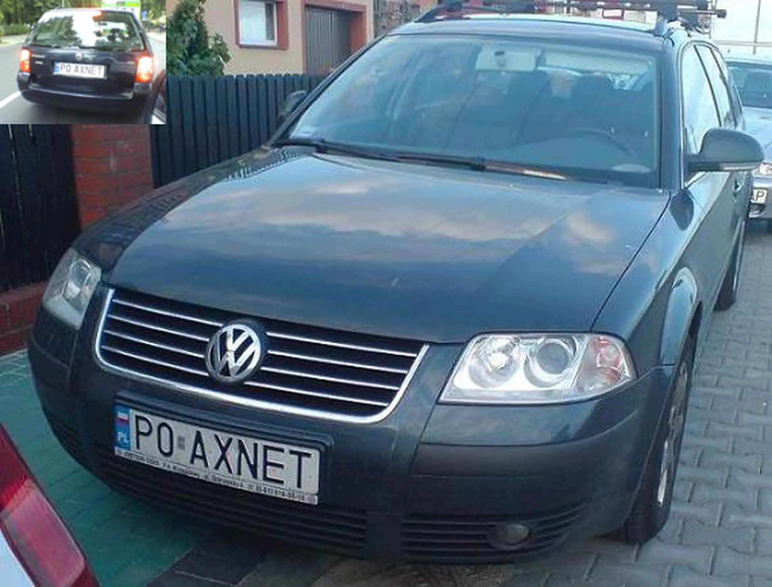 Fajny numer, blacha P0 AXNET