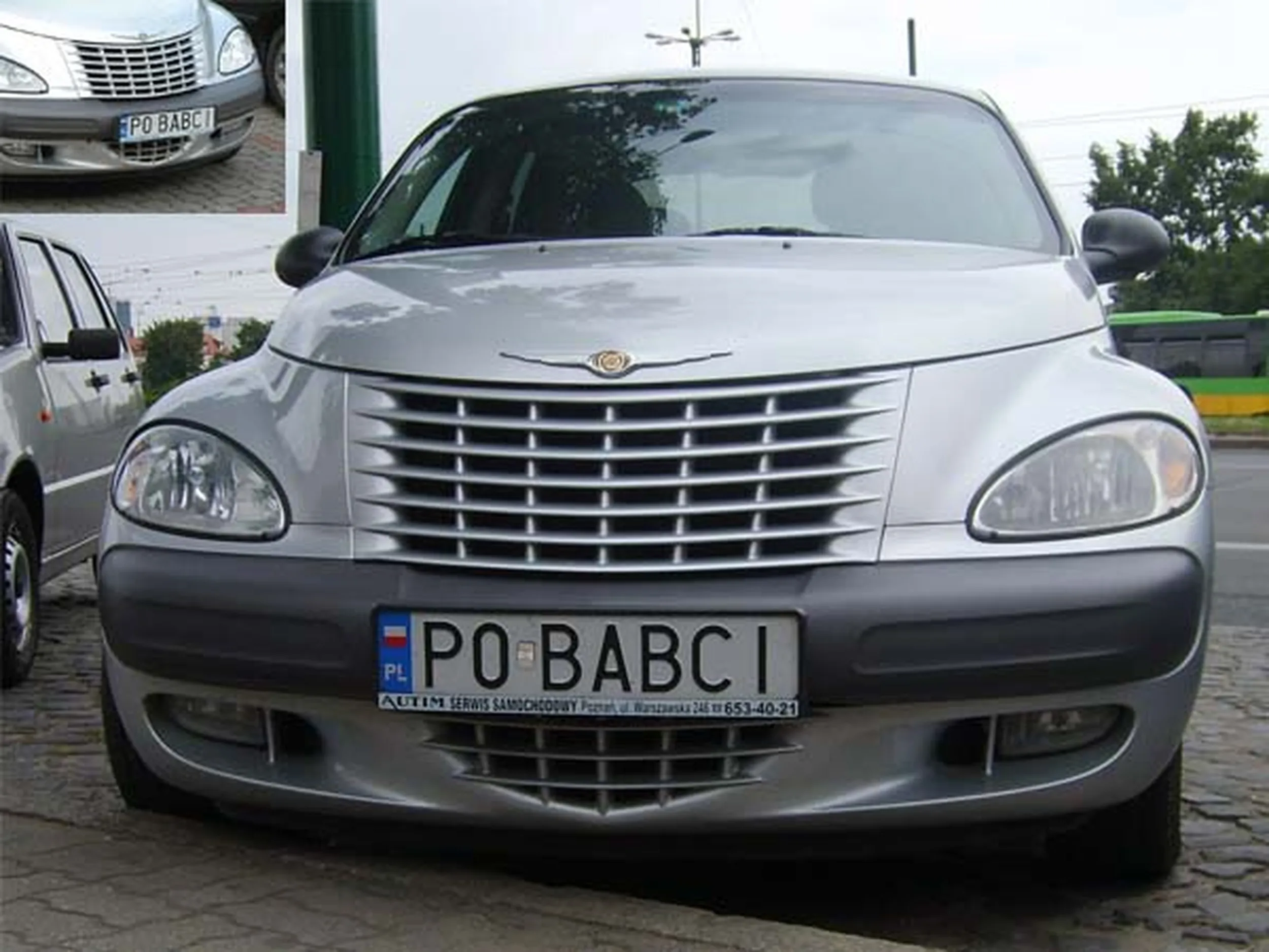 Fajny numer, blacha P0 BABCI