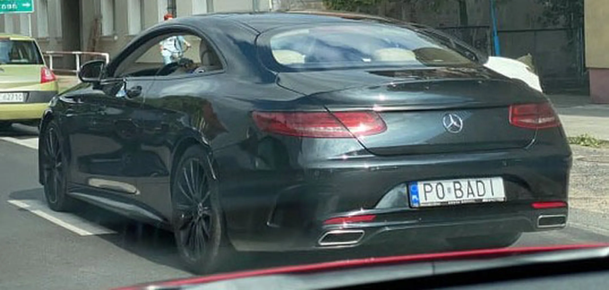 Fajny numer, blacha P0 BADI