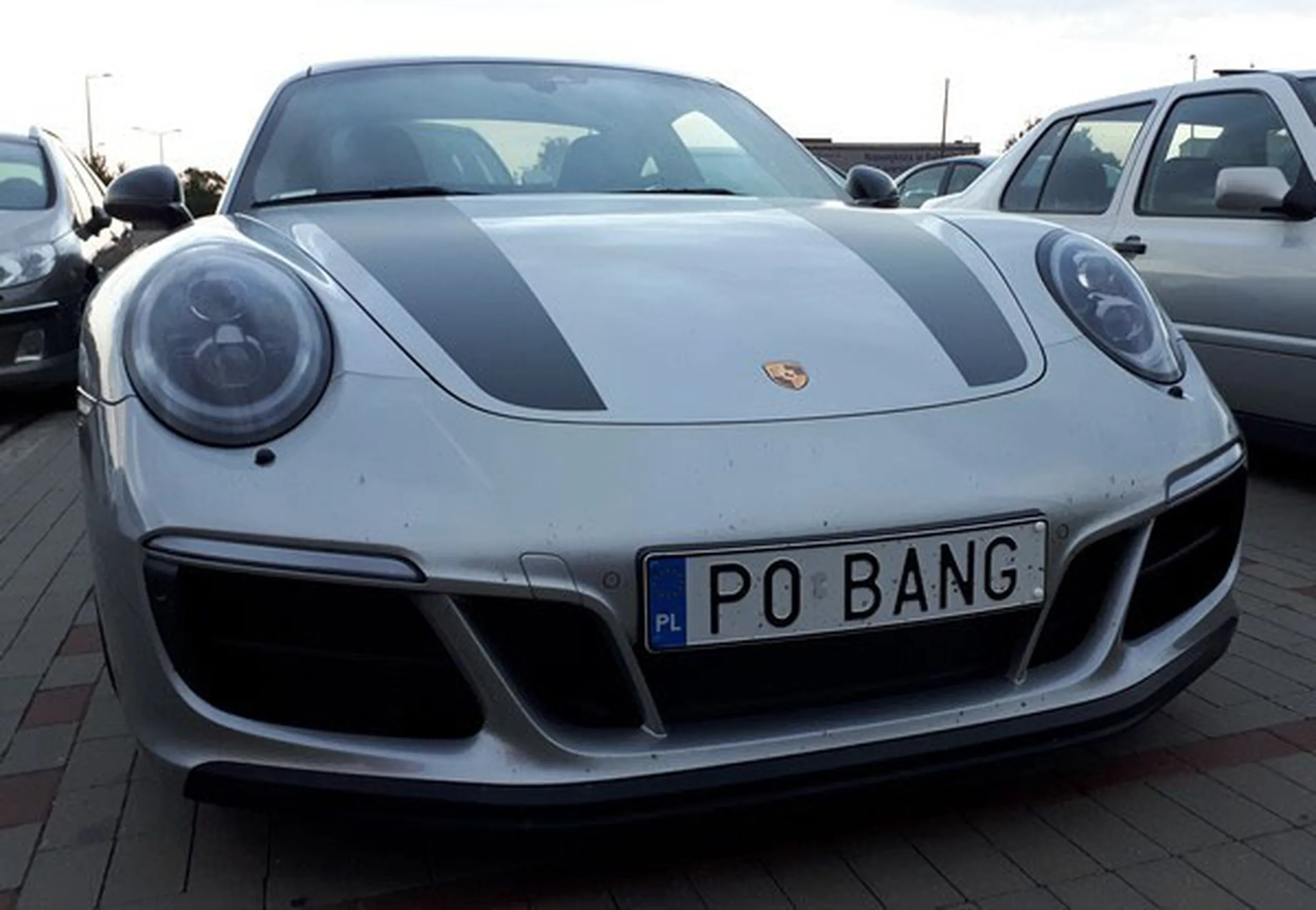 Fajny numer, blacha P0 BANG