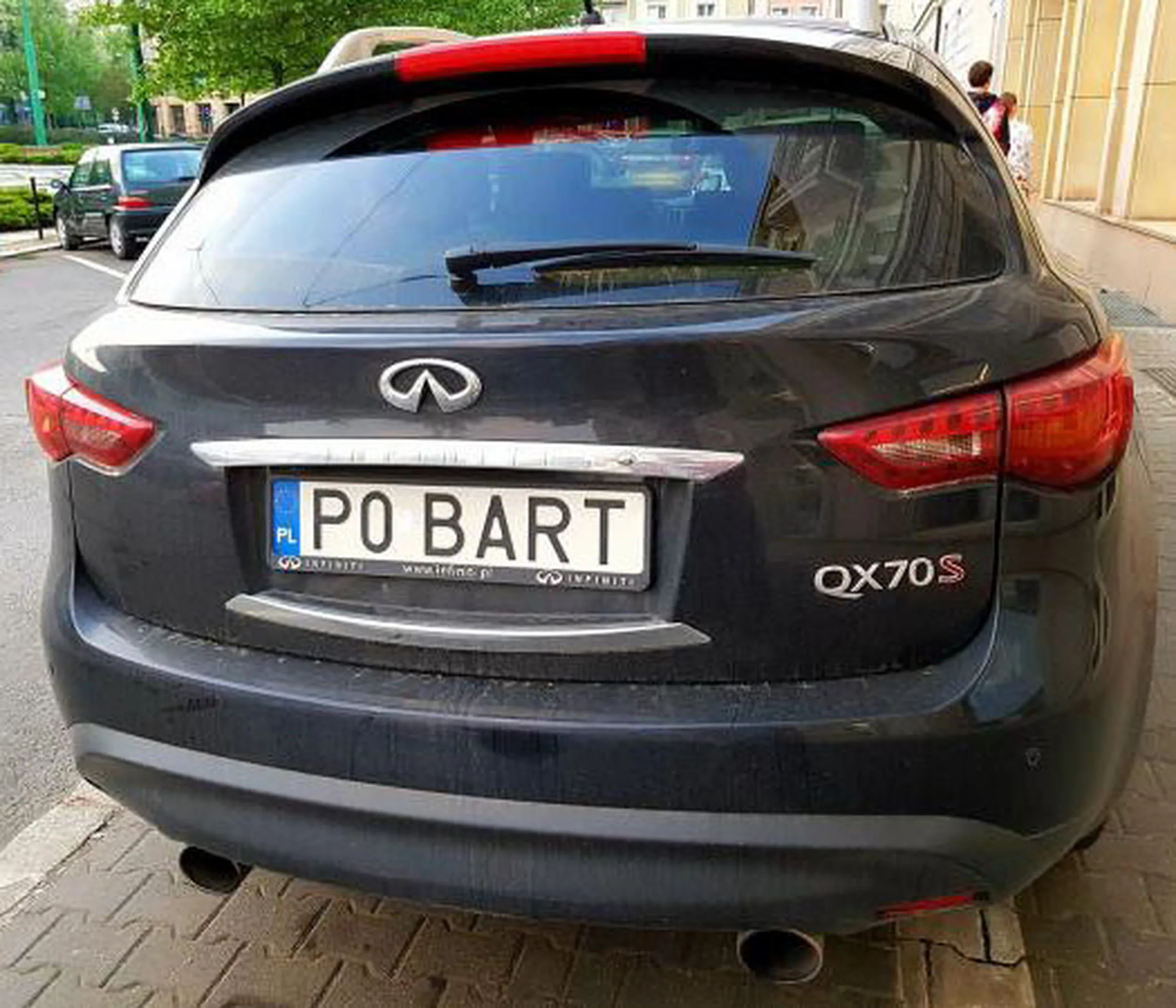 Fajny numer, blacha P0 BART