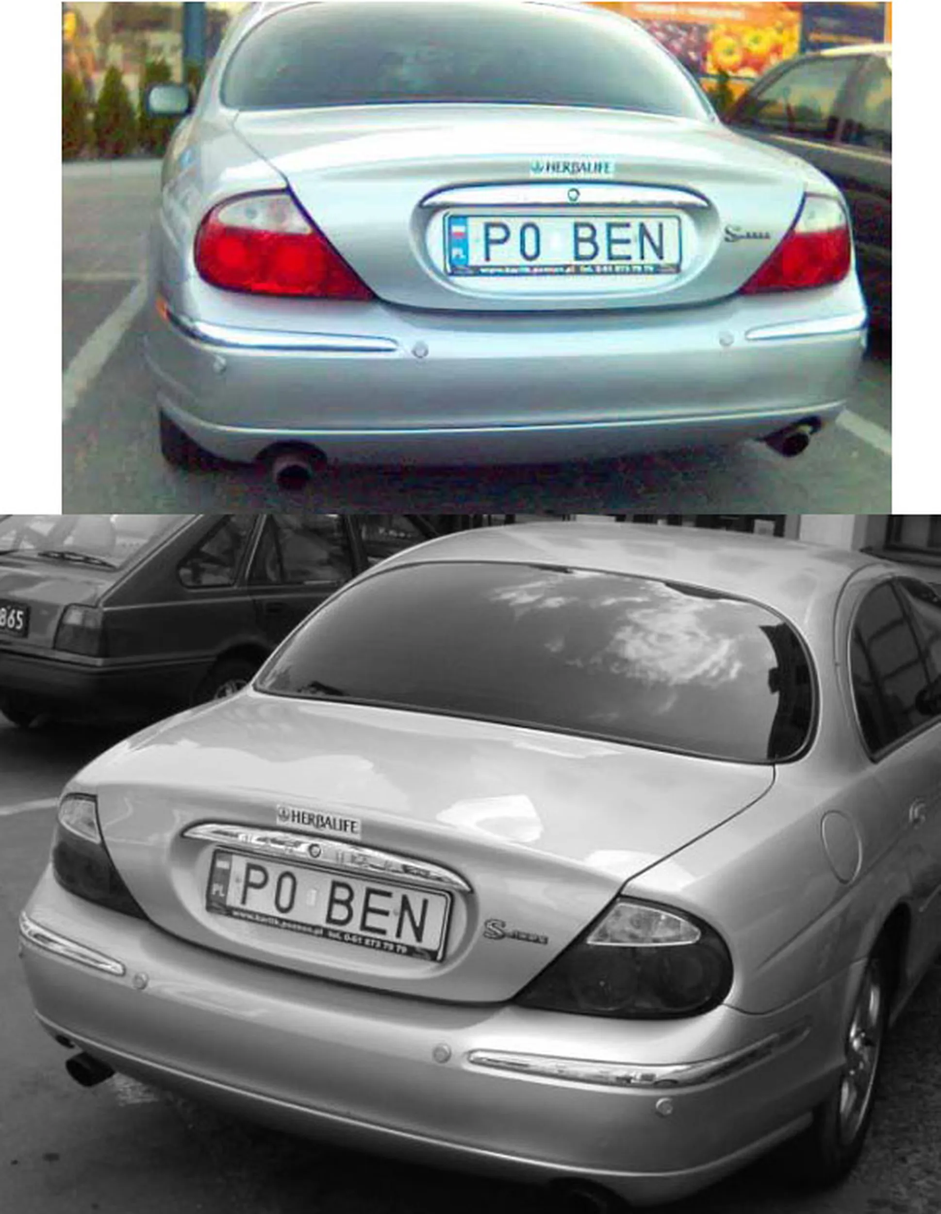 Fajny numer, blacha P0 BEN