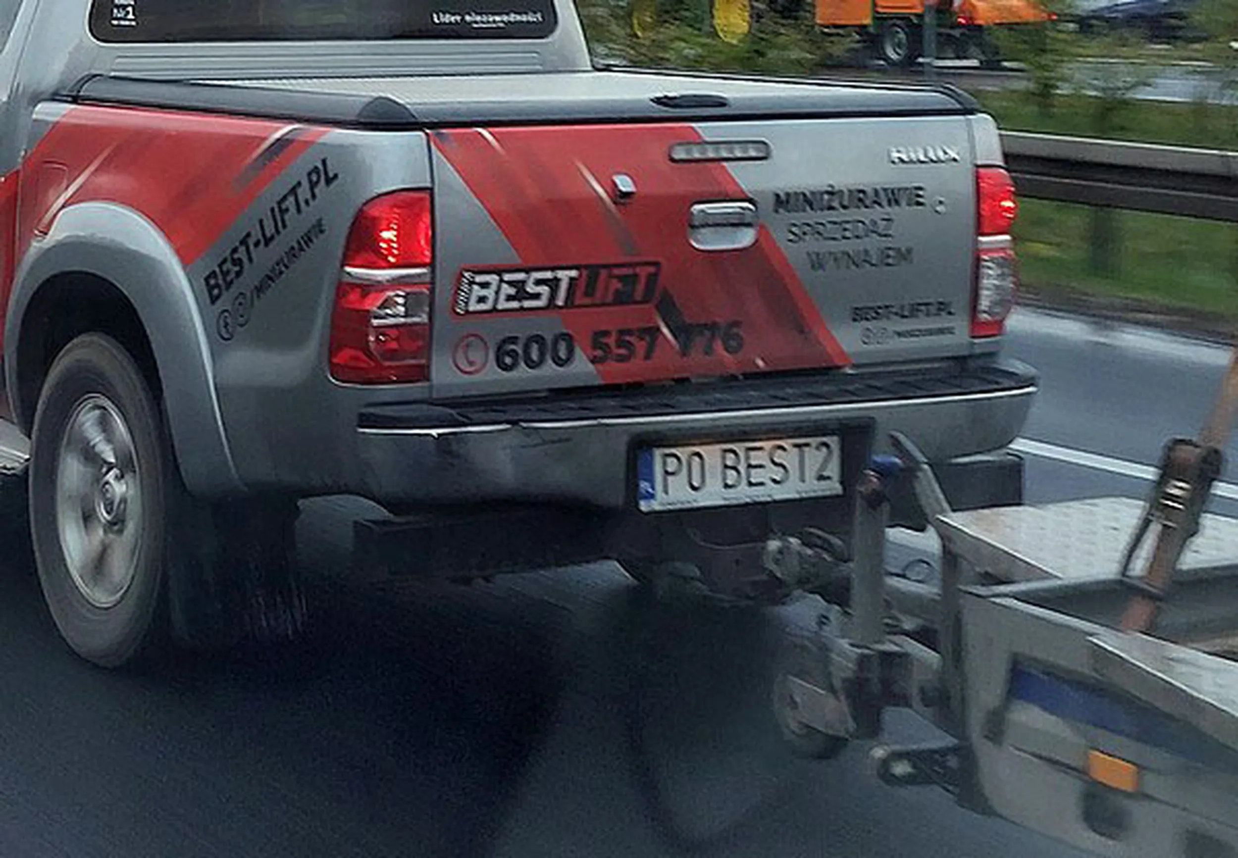 Fajny numer, blacha P0 BEST2