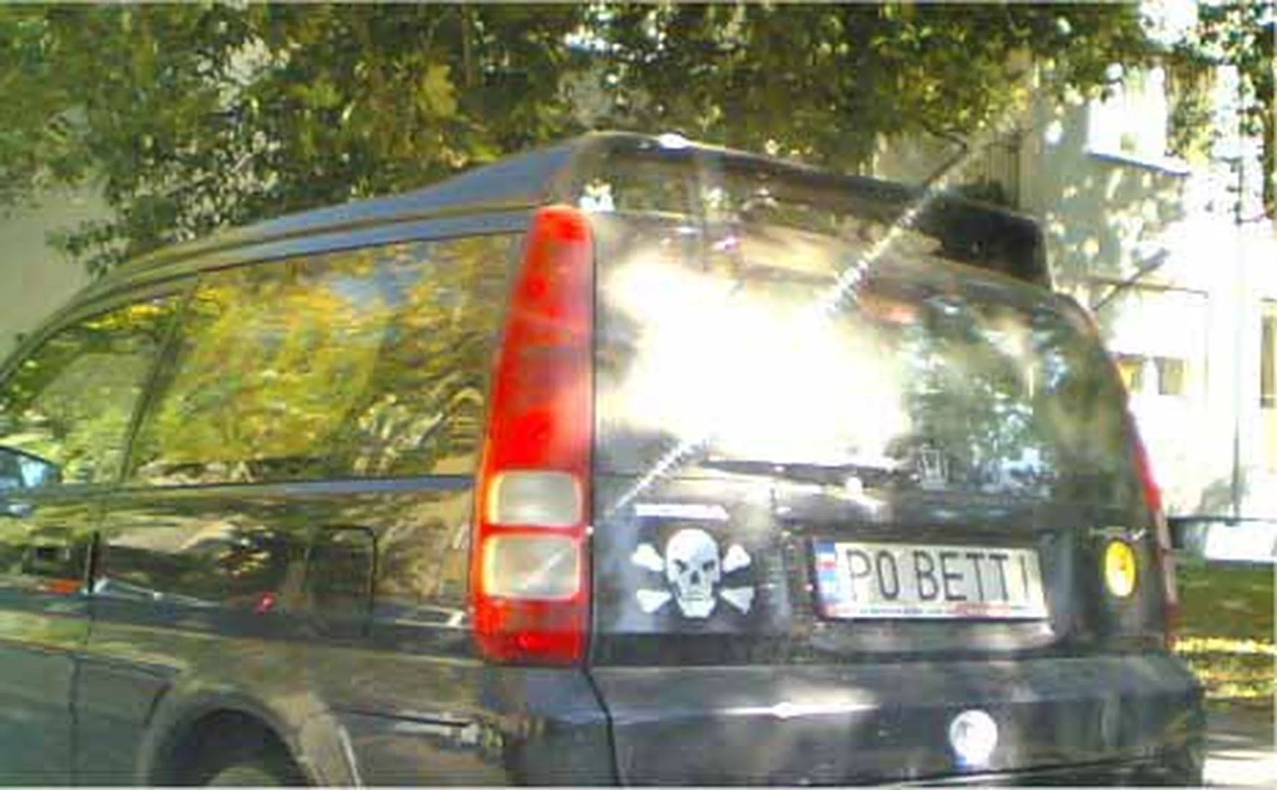 Fajny numer, blacha P0 BETTI