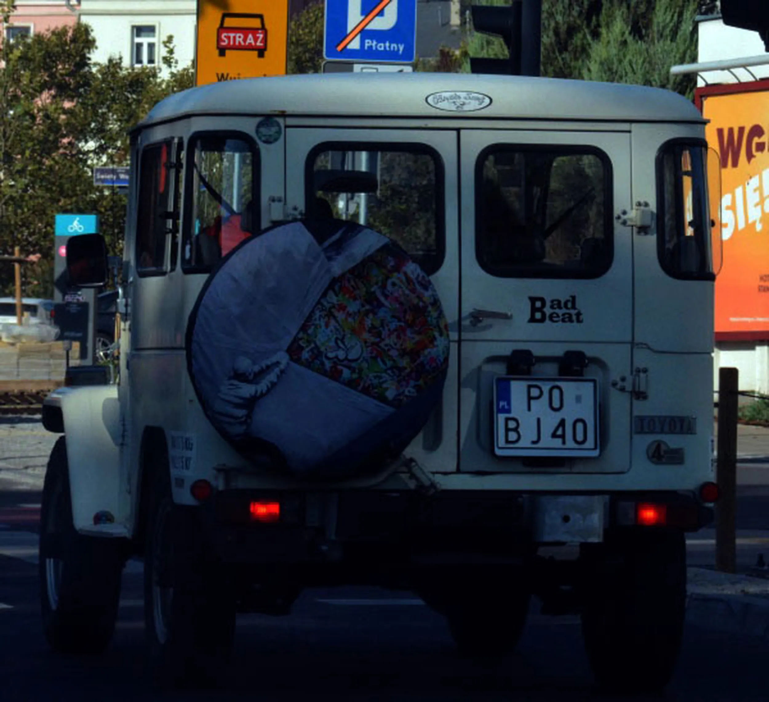 Fajny numer, blacha P0 BJ40