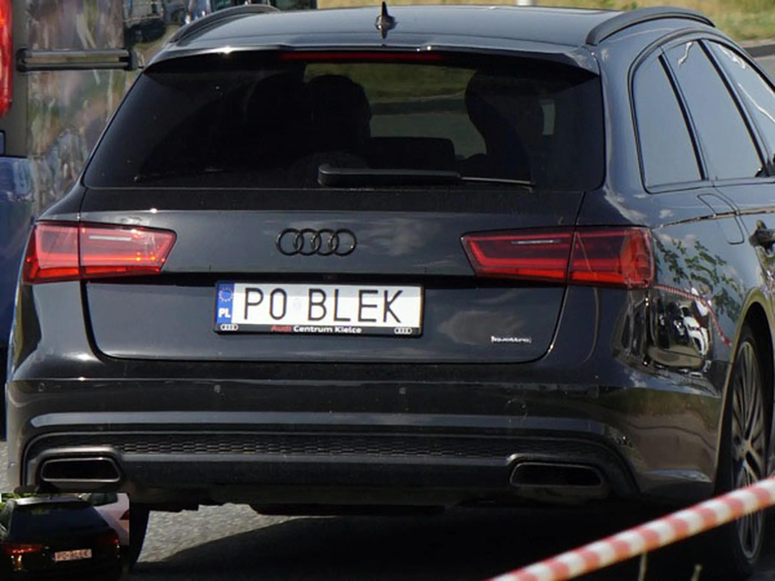 Fajny numer, blacha P0 BLEK