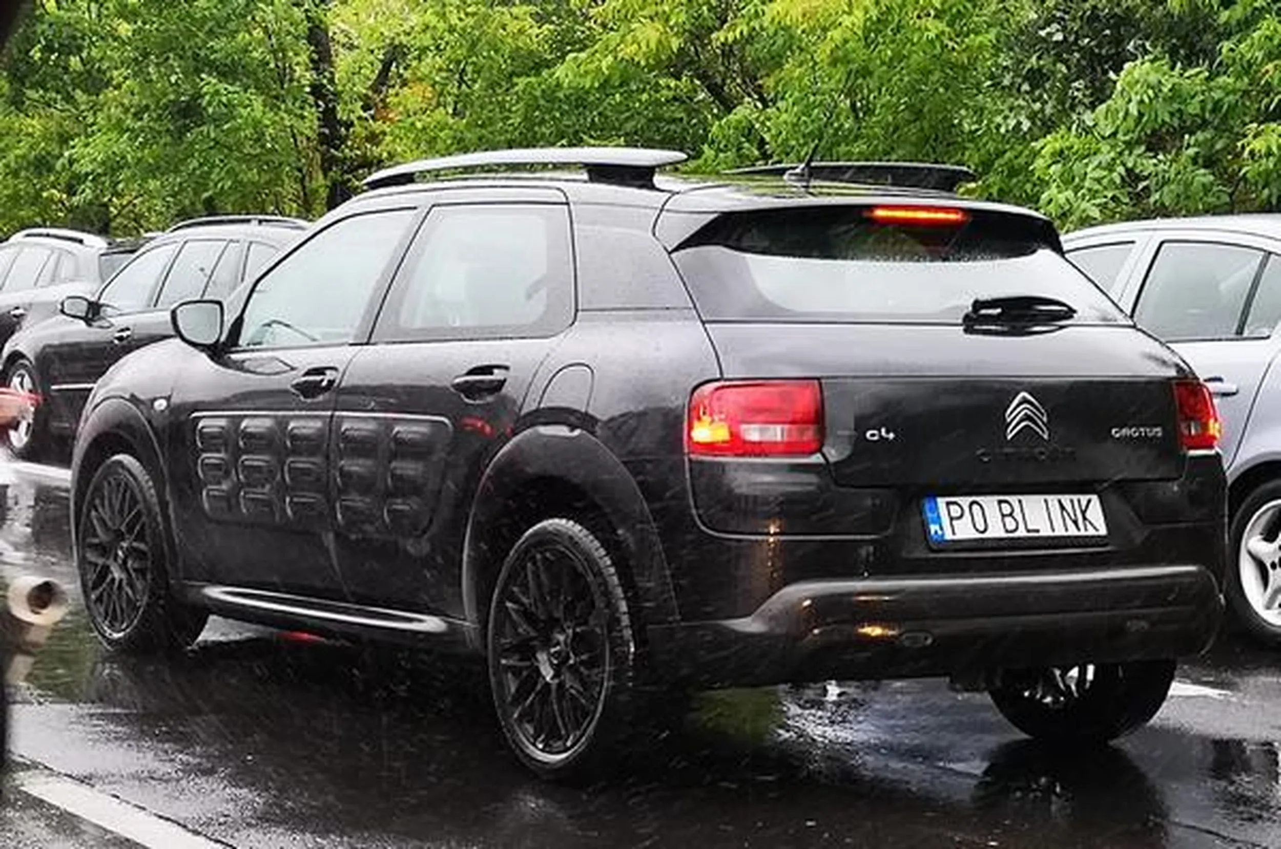 Fajny numer, blacha P0 BLINK