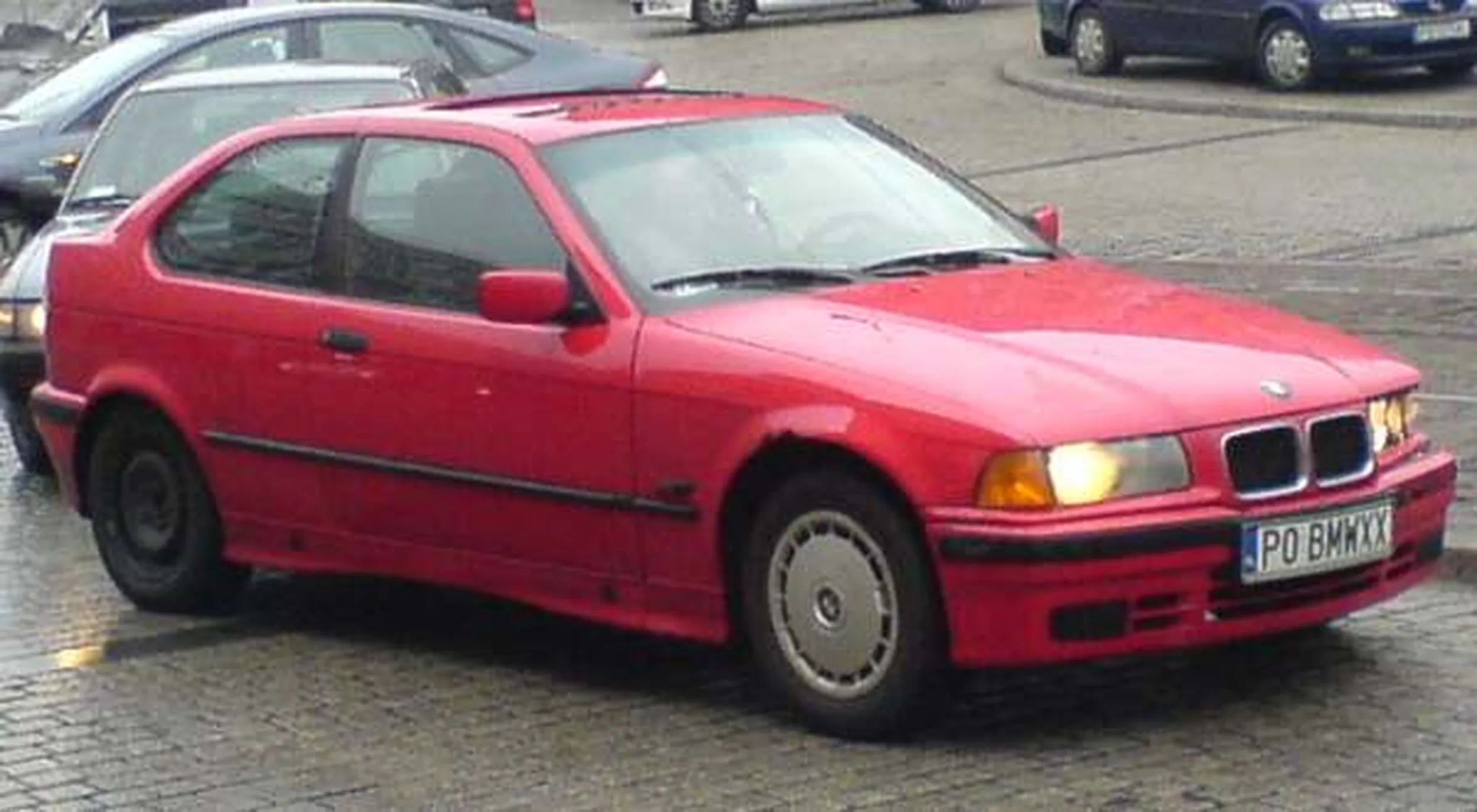 Fajny numer, blacha P0 BMWXX