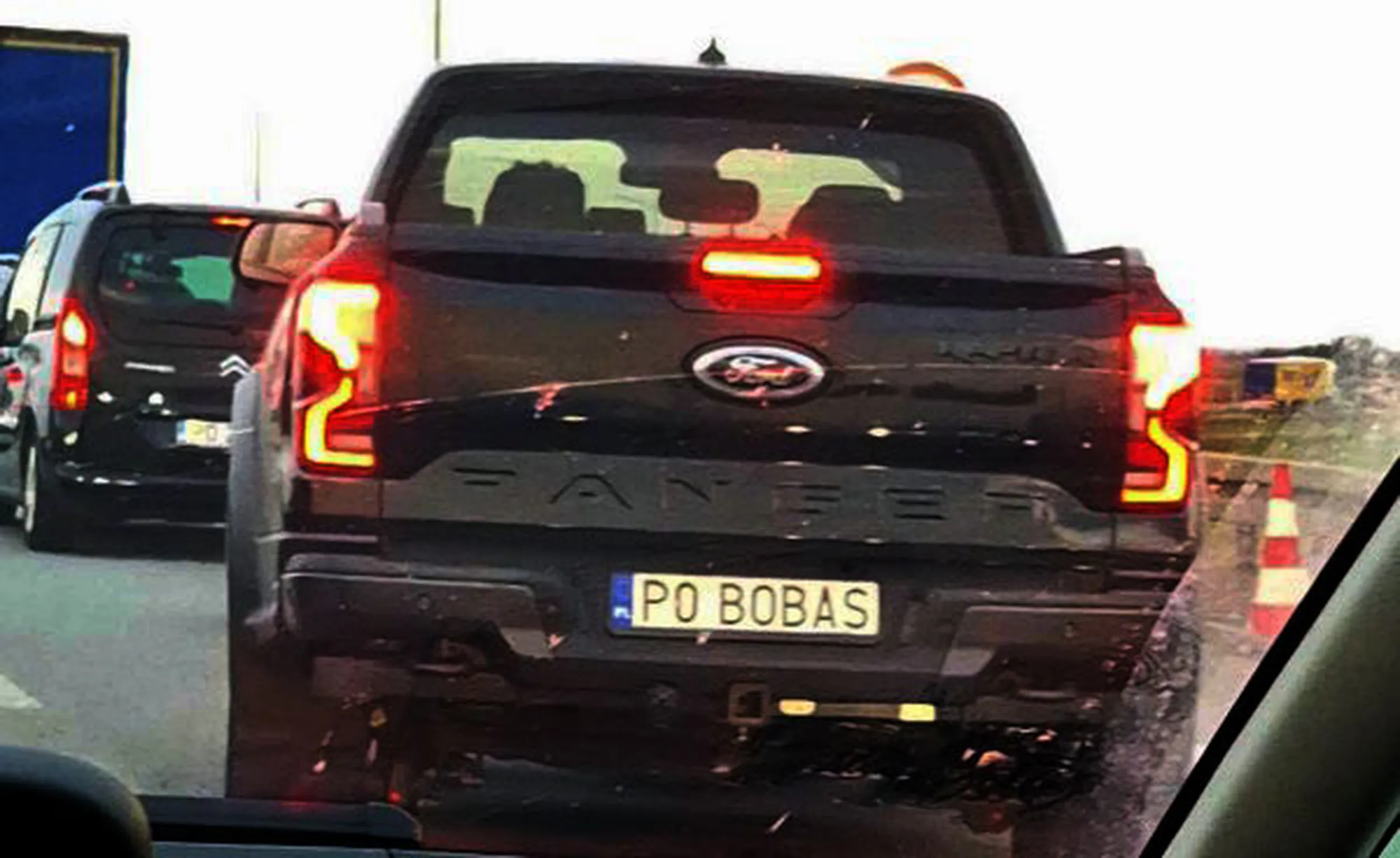 Fajny numer, blacha P0 BOBAS