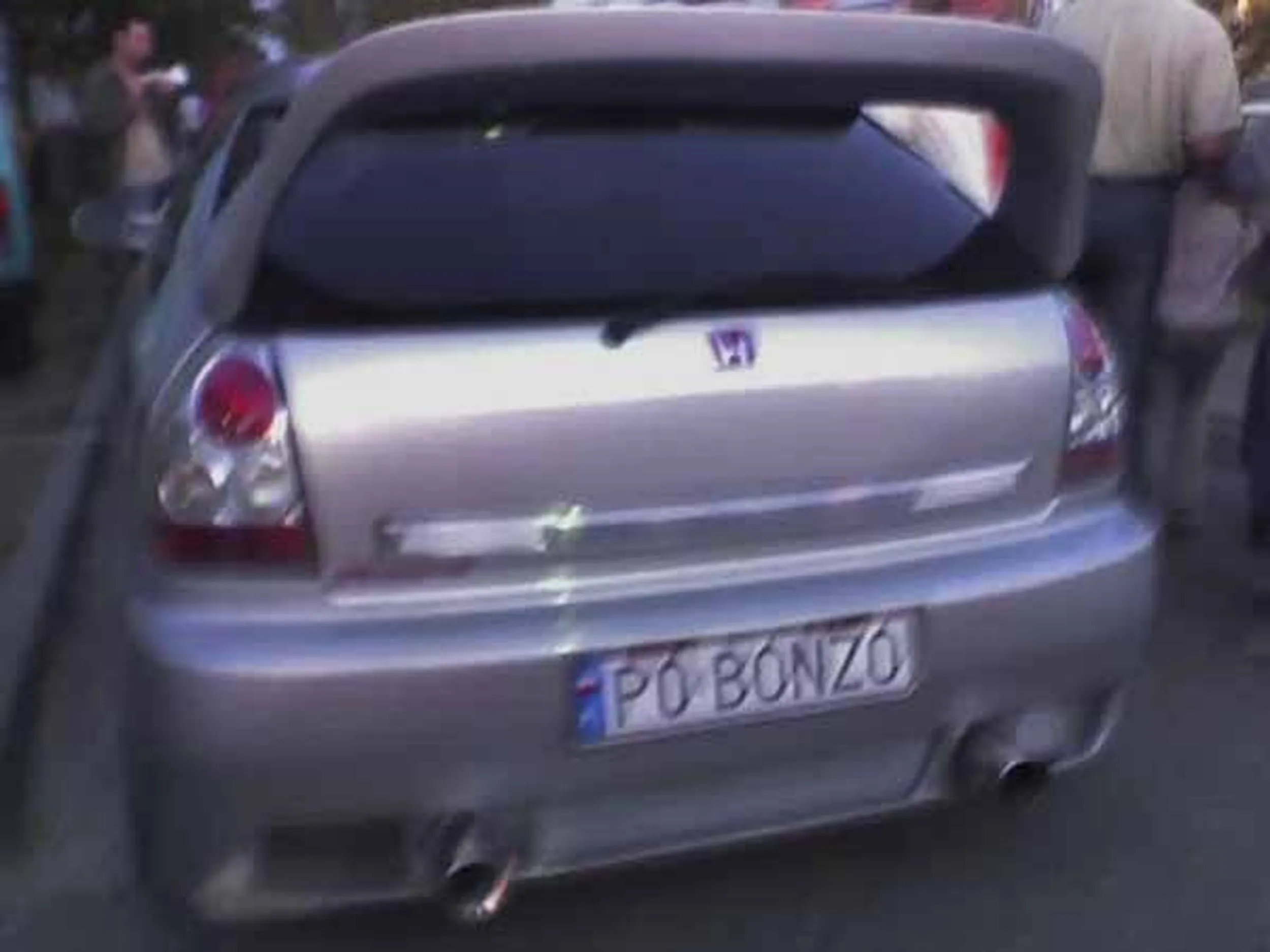 Fajny numer, blacha P0 BONZO