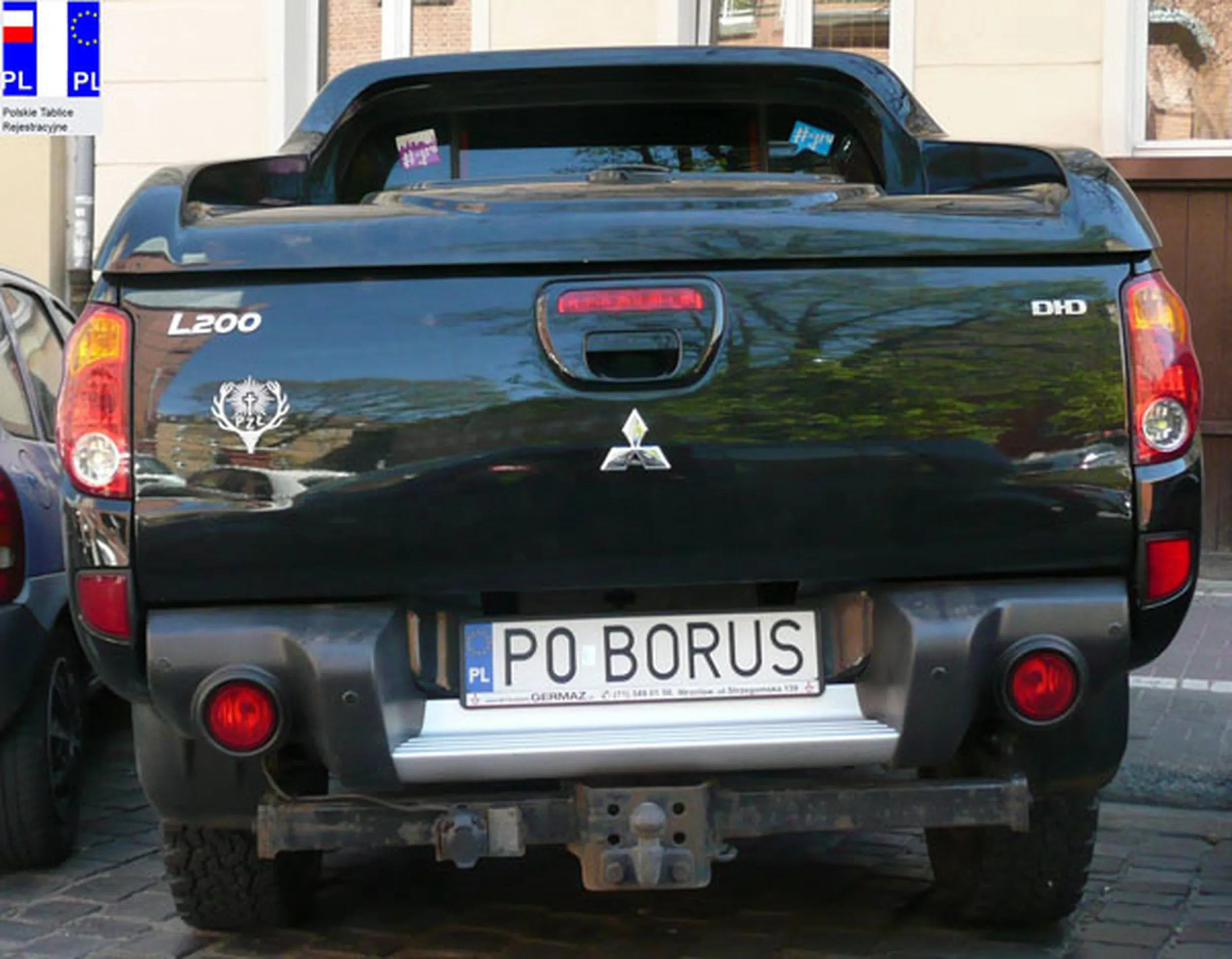 Fajny numer, blacha P0 BORUS