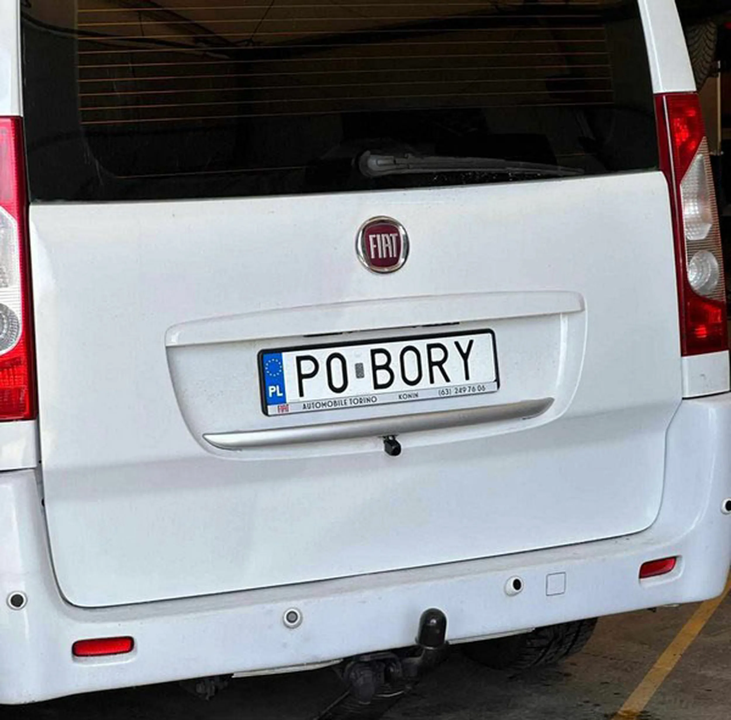 Fajny numer, blacha P0 BORY