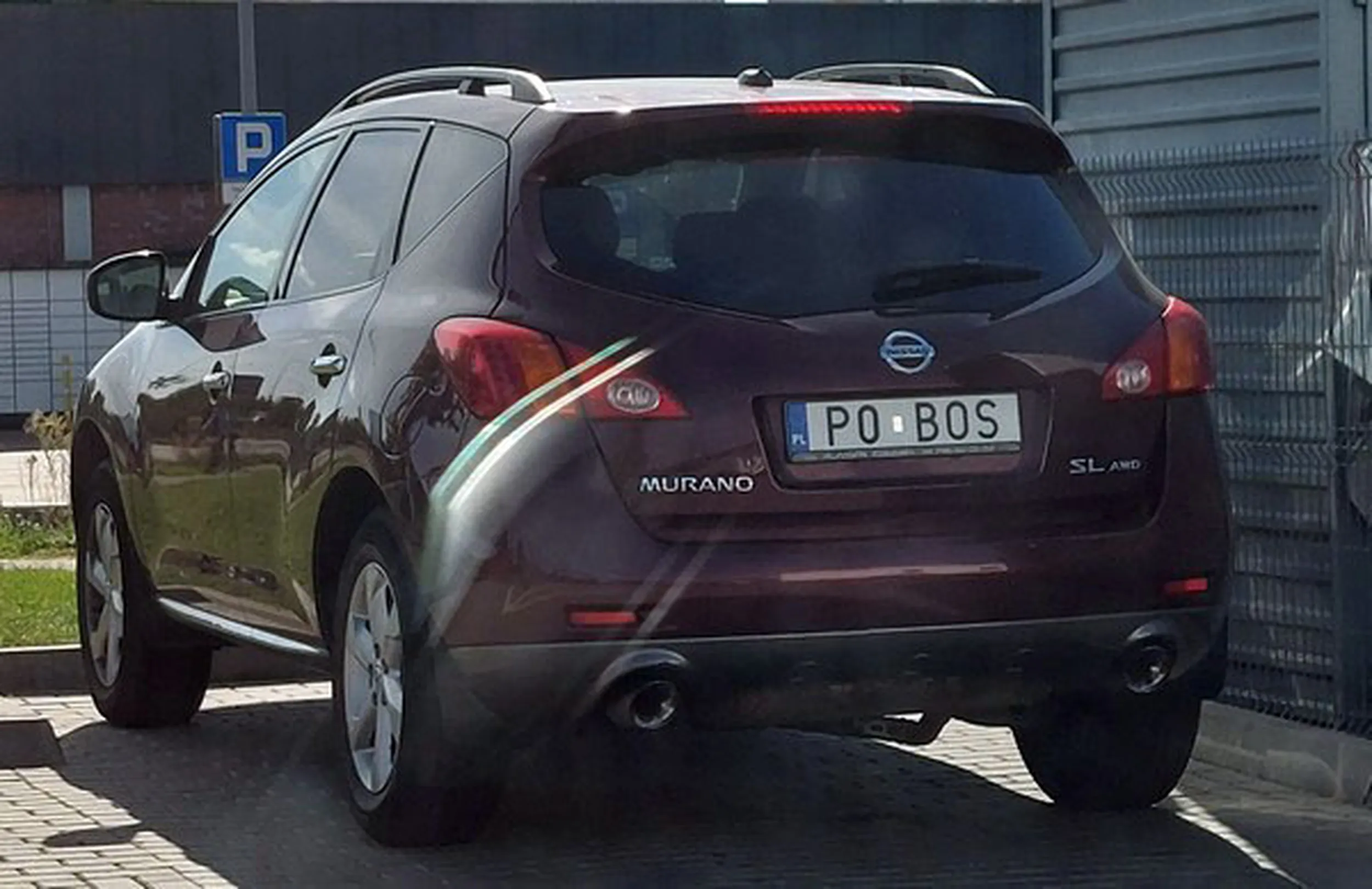 Fajny numer, blacha P0 BOS