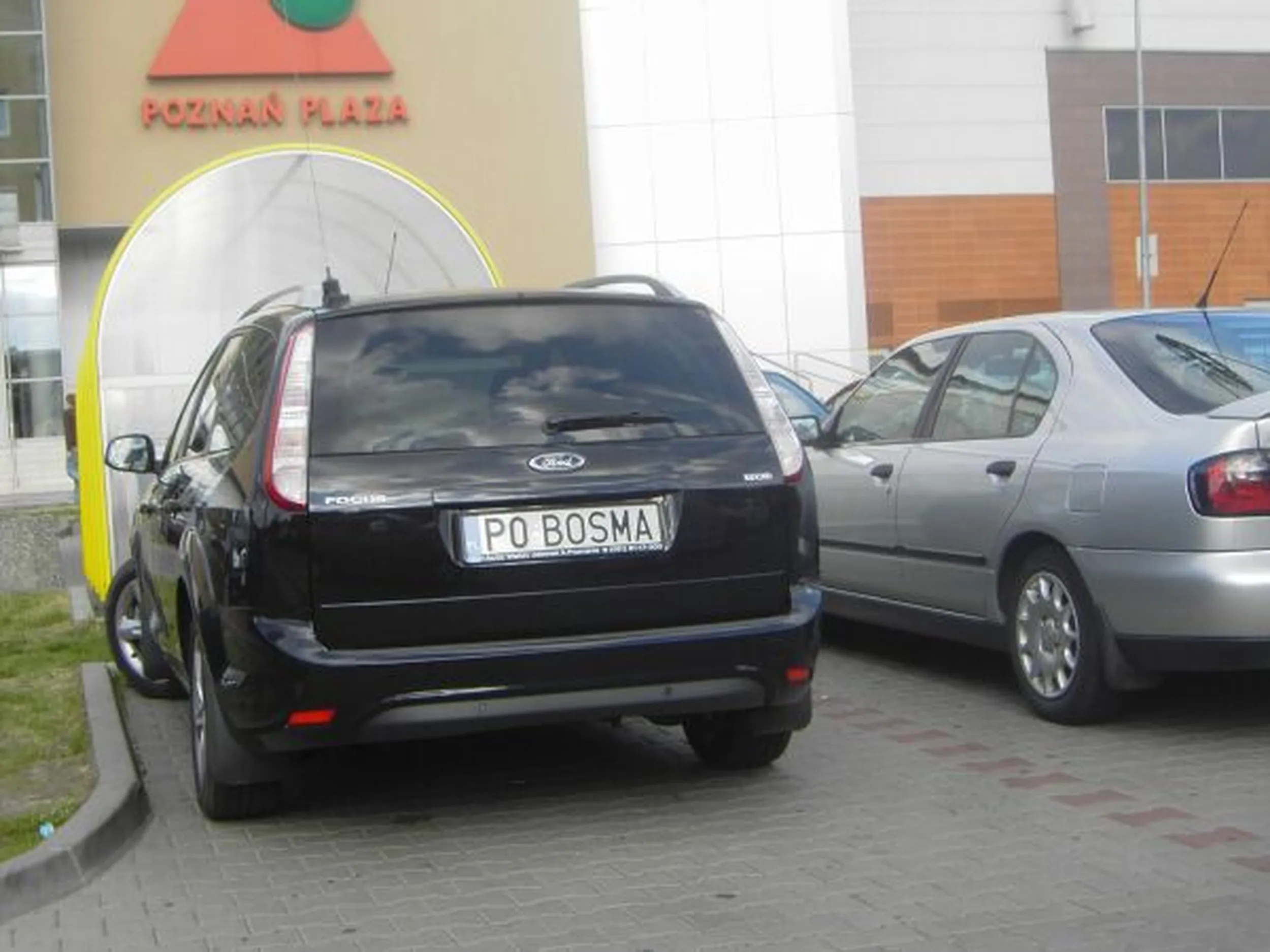 Fajny numer, blacha P0 BOSMA