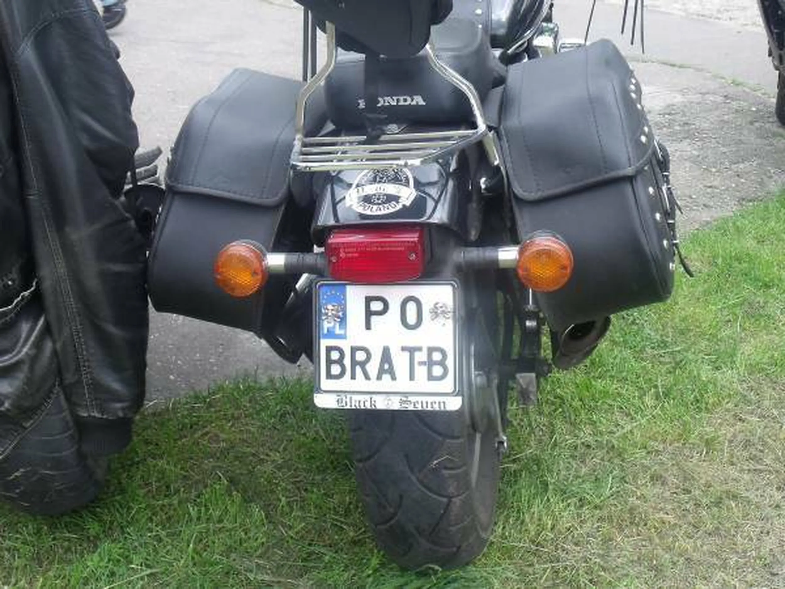 Fajny numer, blacha P0 BRATB