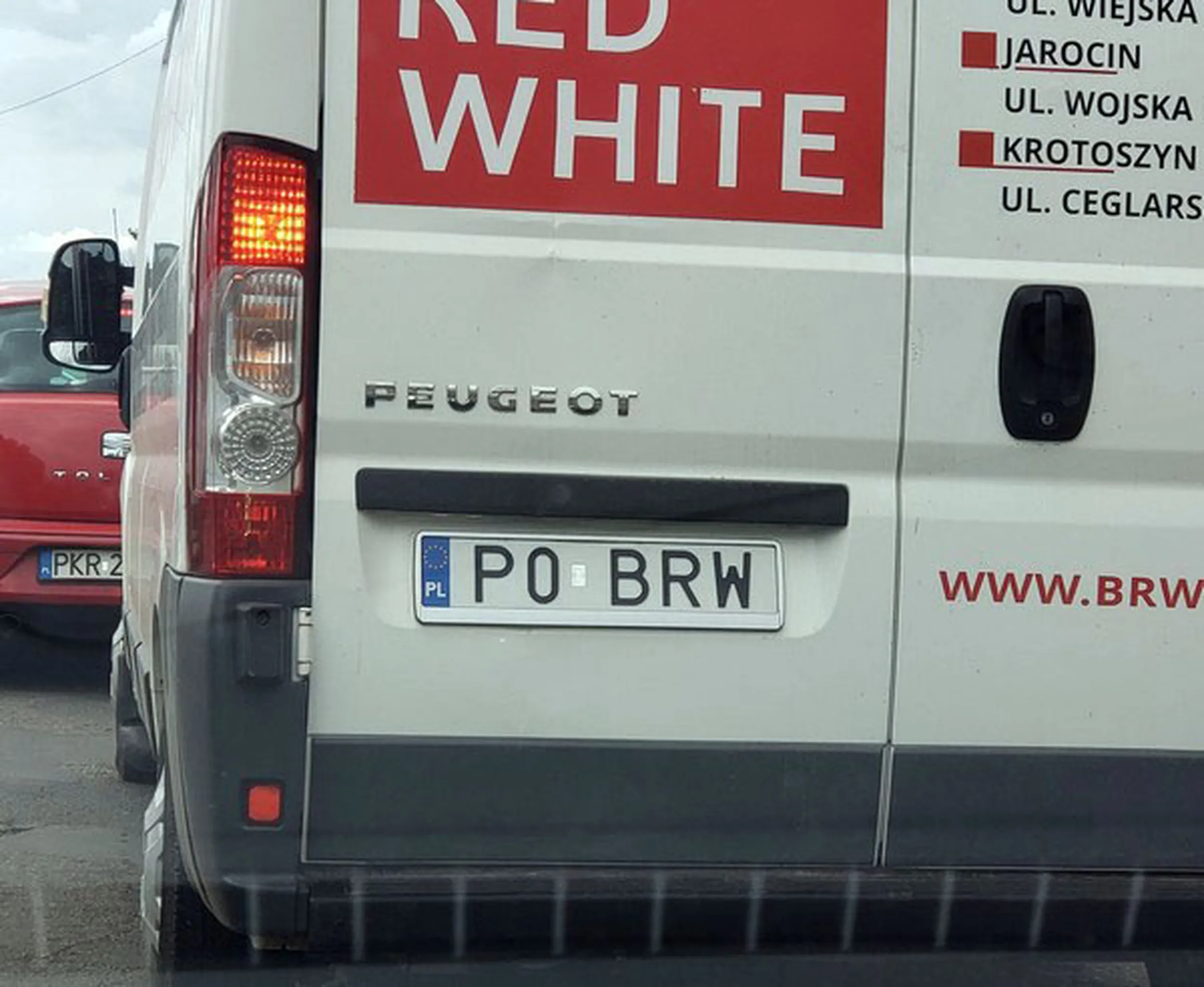 Fajny numer, blacha P0 BRW