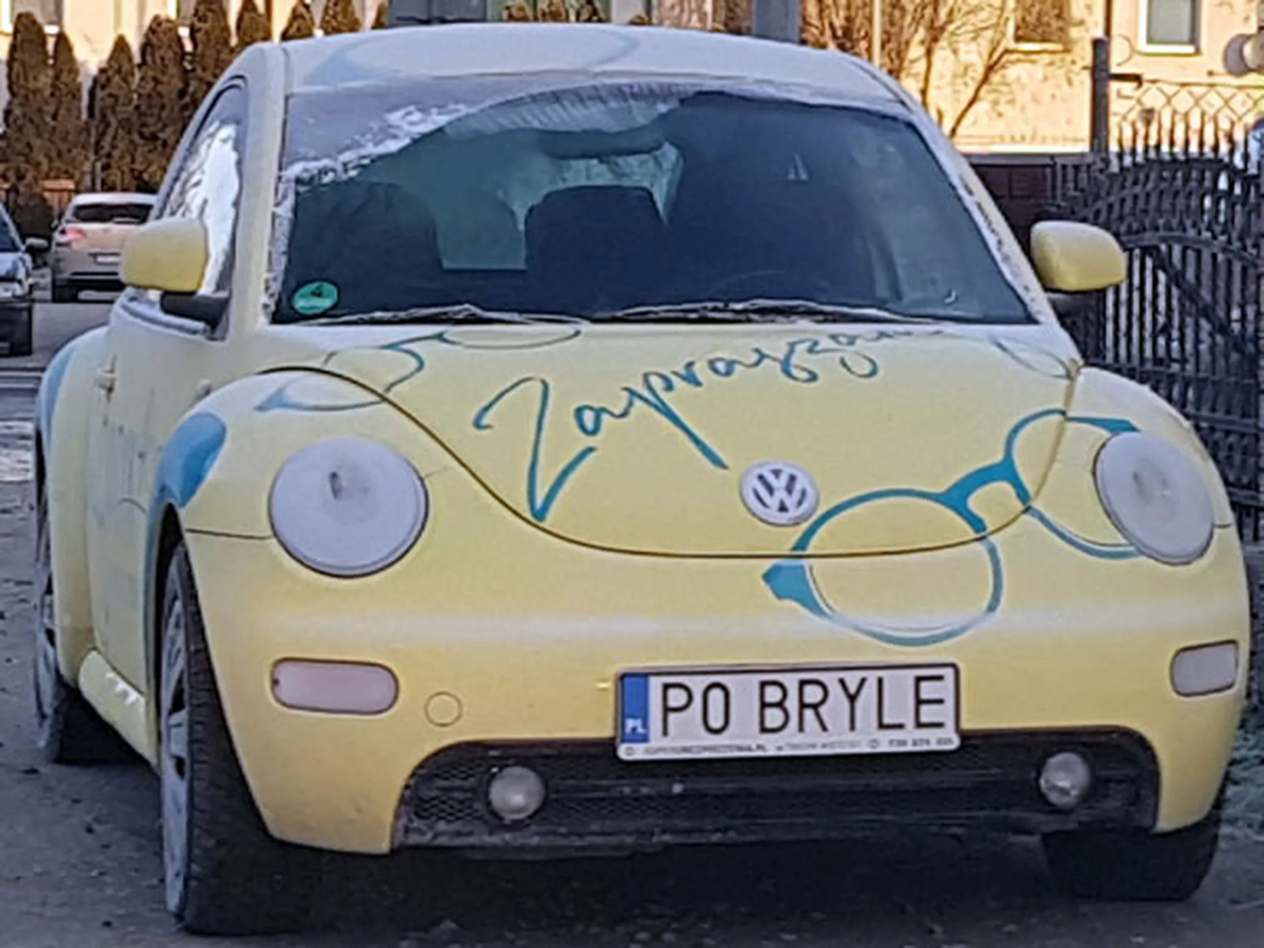 Fajny numer, blacha P0 BRYLE