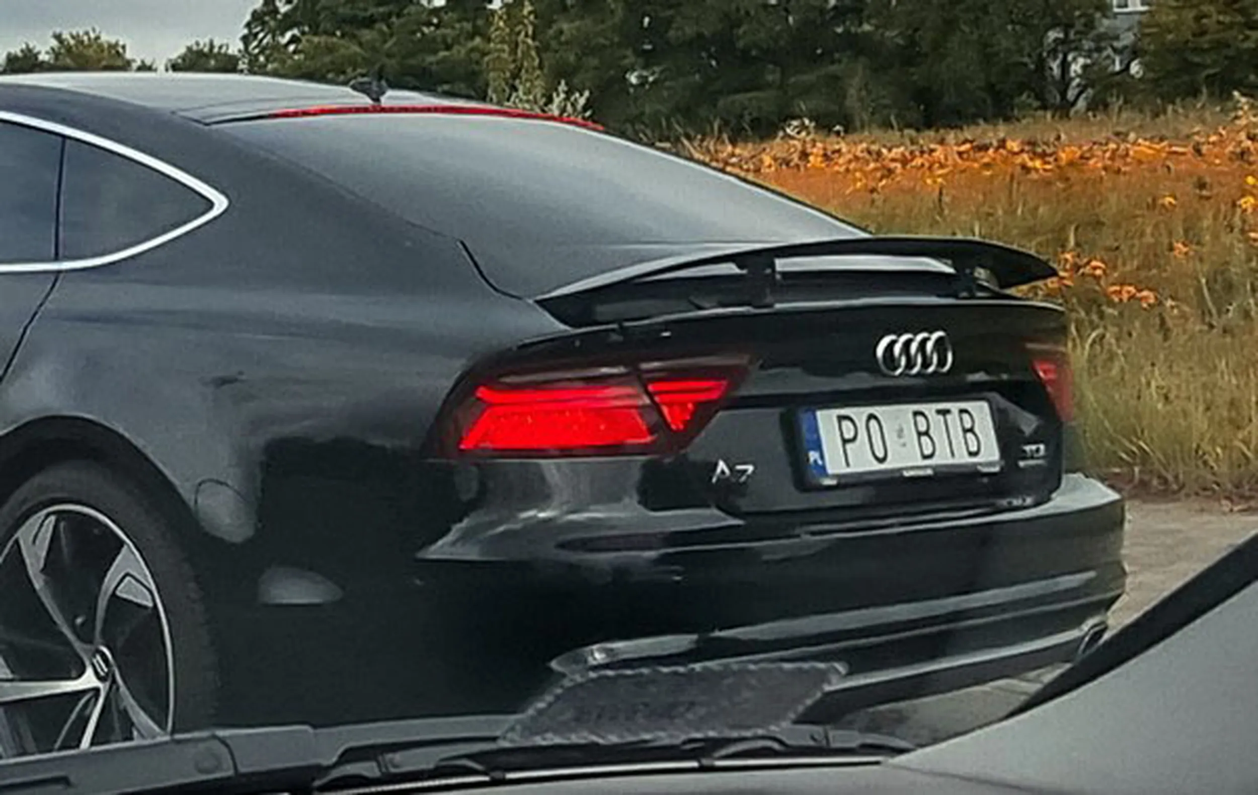 Fajny numer, blacha P0 BTB