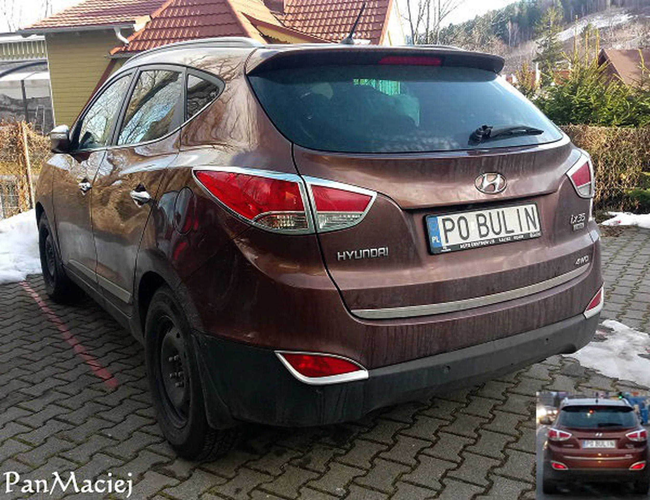 Fajny numer, blacha P0 BULIN