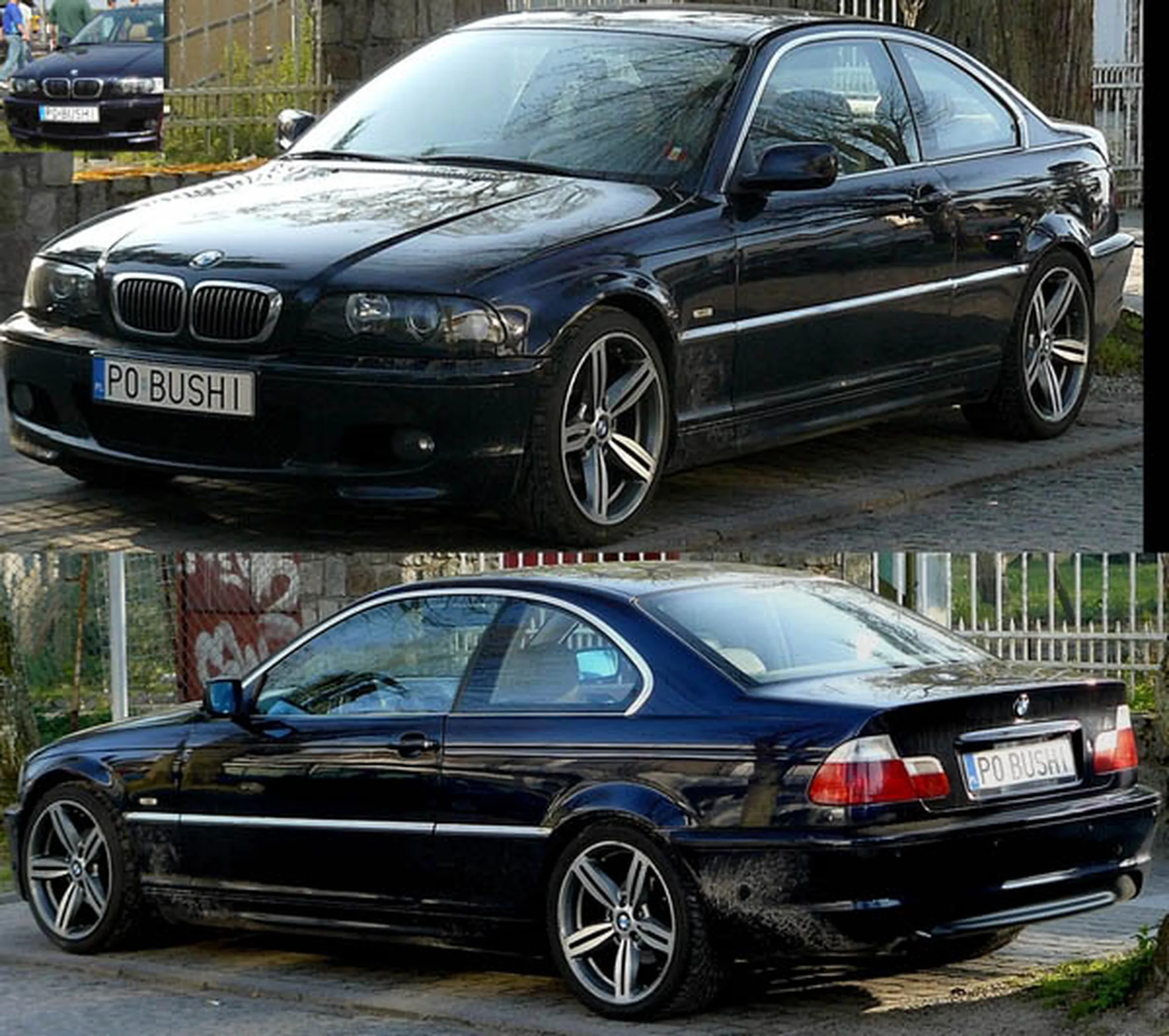 Fajny numer, blacha P0 BUSHI