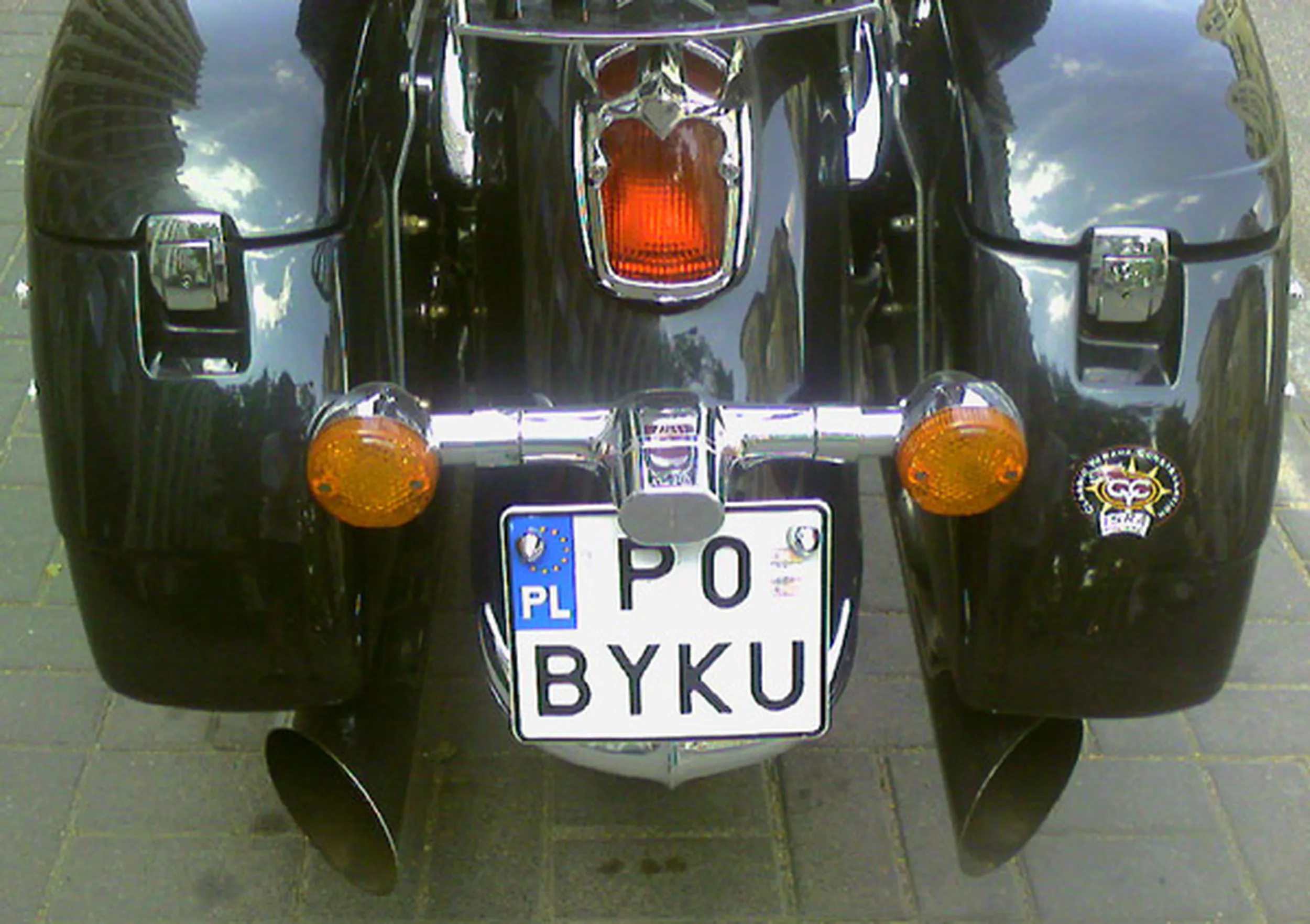 Fajny numer, blacha P0 BYKU