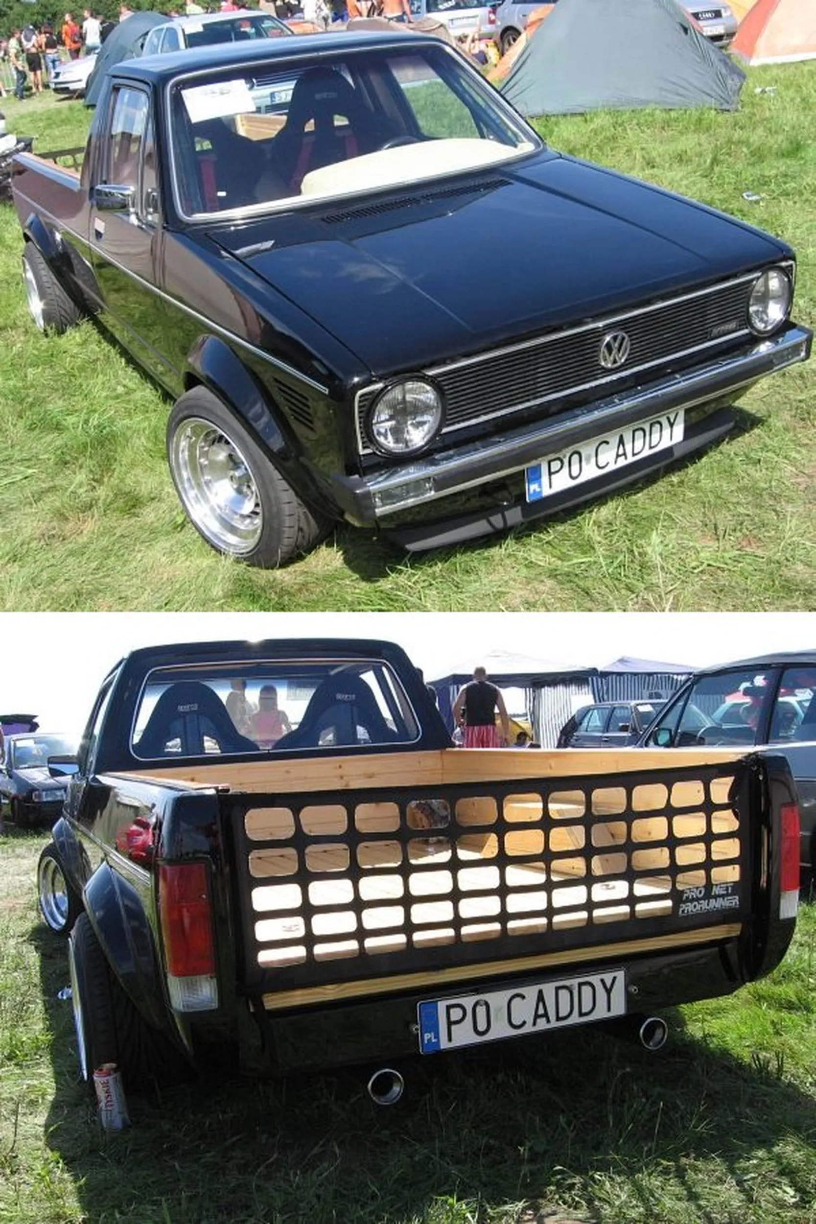 Fajny numer, blacha P0 CADDY