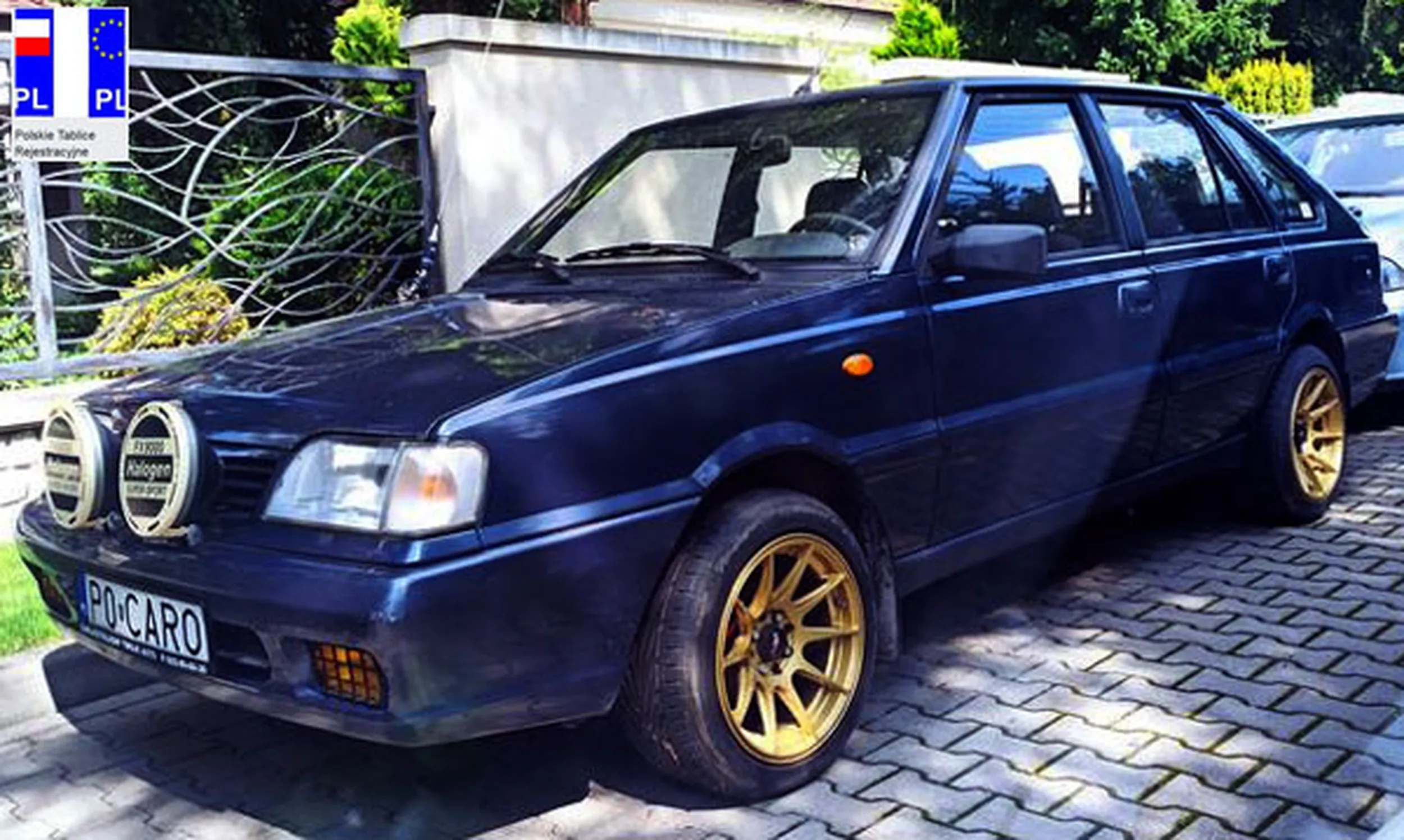 Fajny numer, blacha P0 CARO