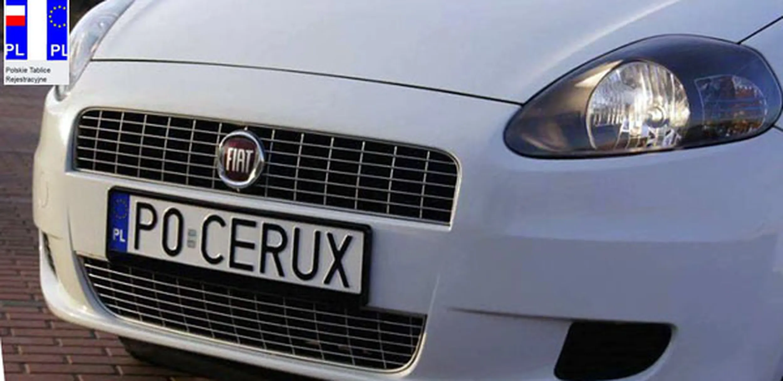 Fajny numer, blacha P0 CERUX