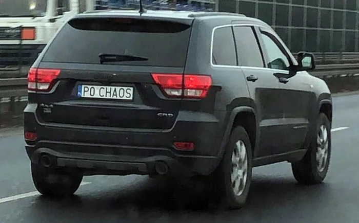 Fajny numer, blacha P0 CHAOS