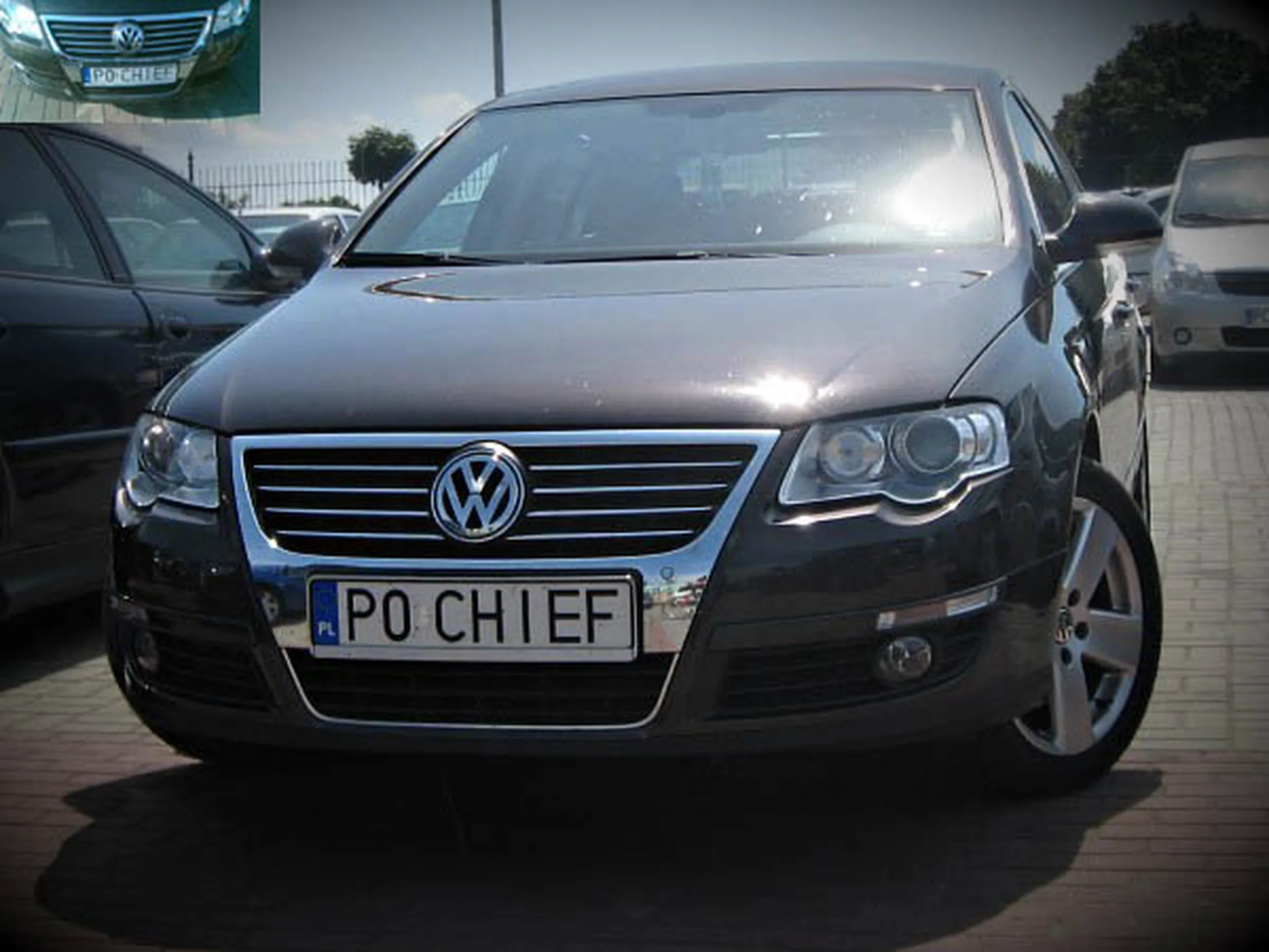 Fajny numer, blacha P0 CHIEF