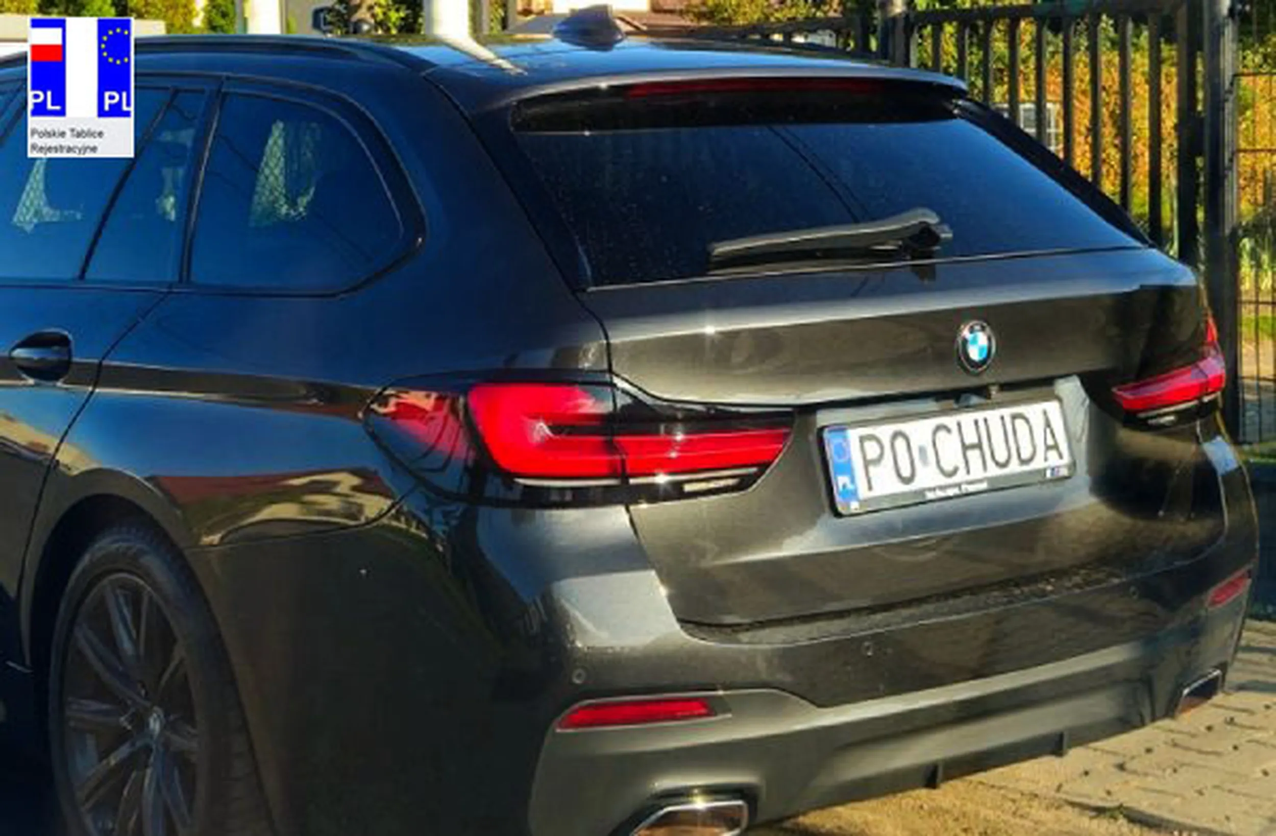 Fajny numer, blacha P0 CHUDA