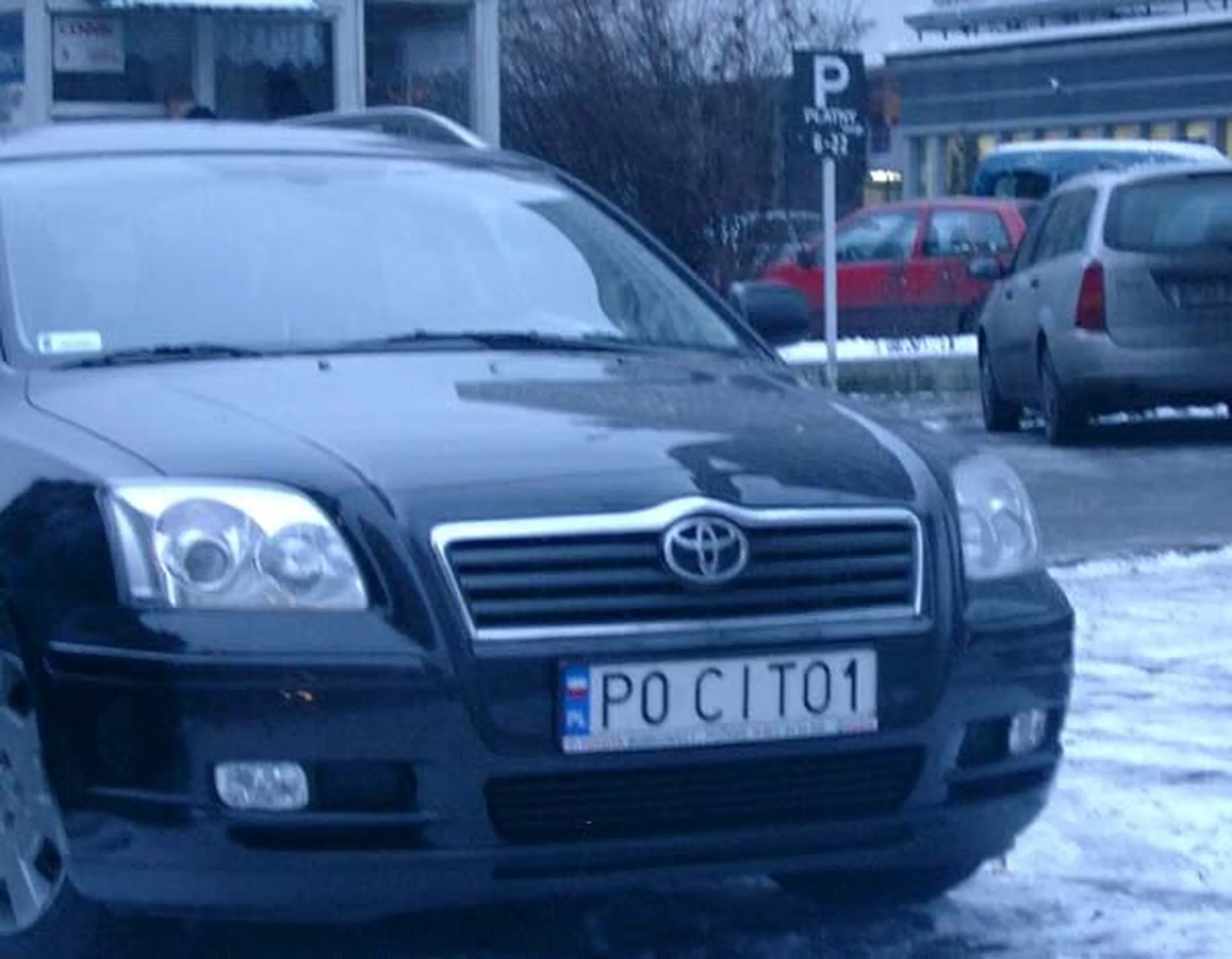 Fajny numer, blacha P0 CITO1