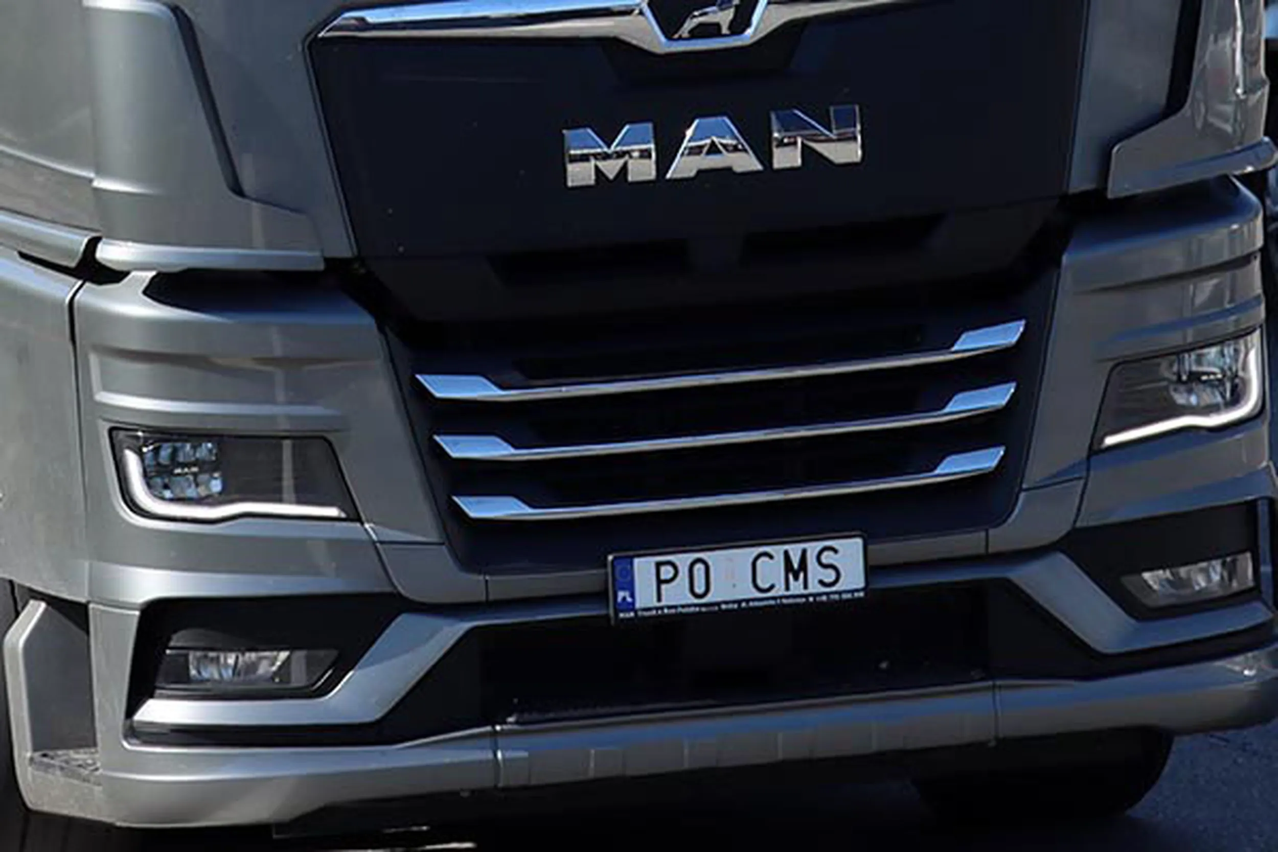 Fajny numer, blacha P0 CMS