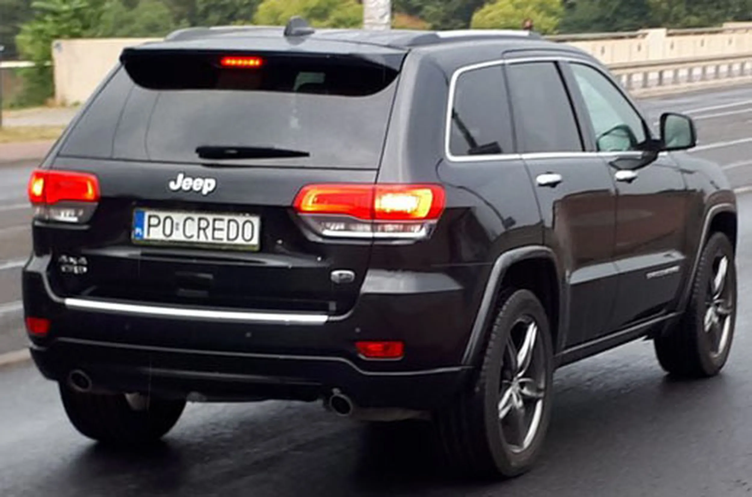 Fajny numer, blacha P0 CREDO